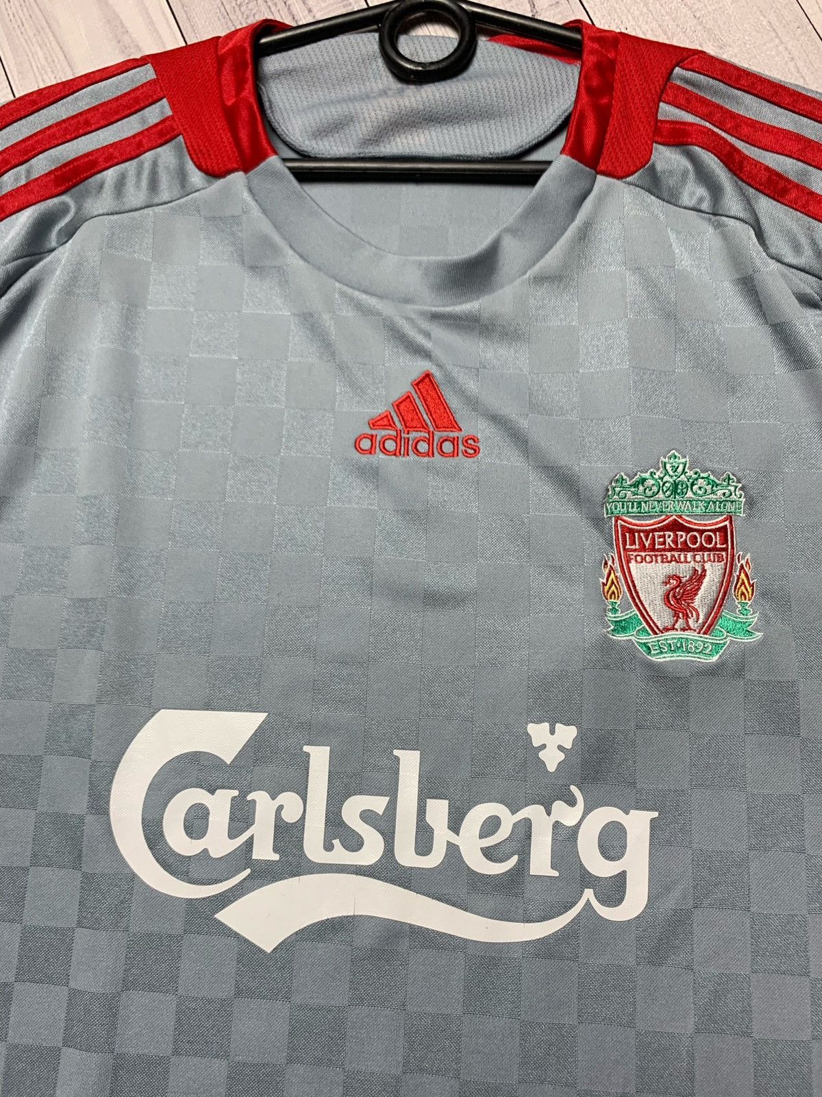 Adidas × Vintage Liverpool vintage soccer jersey Rare Size L/xl Size US L / EU 52-54 / 3 - 3 Thumbnail