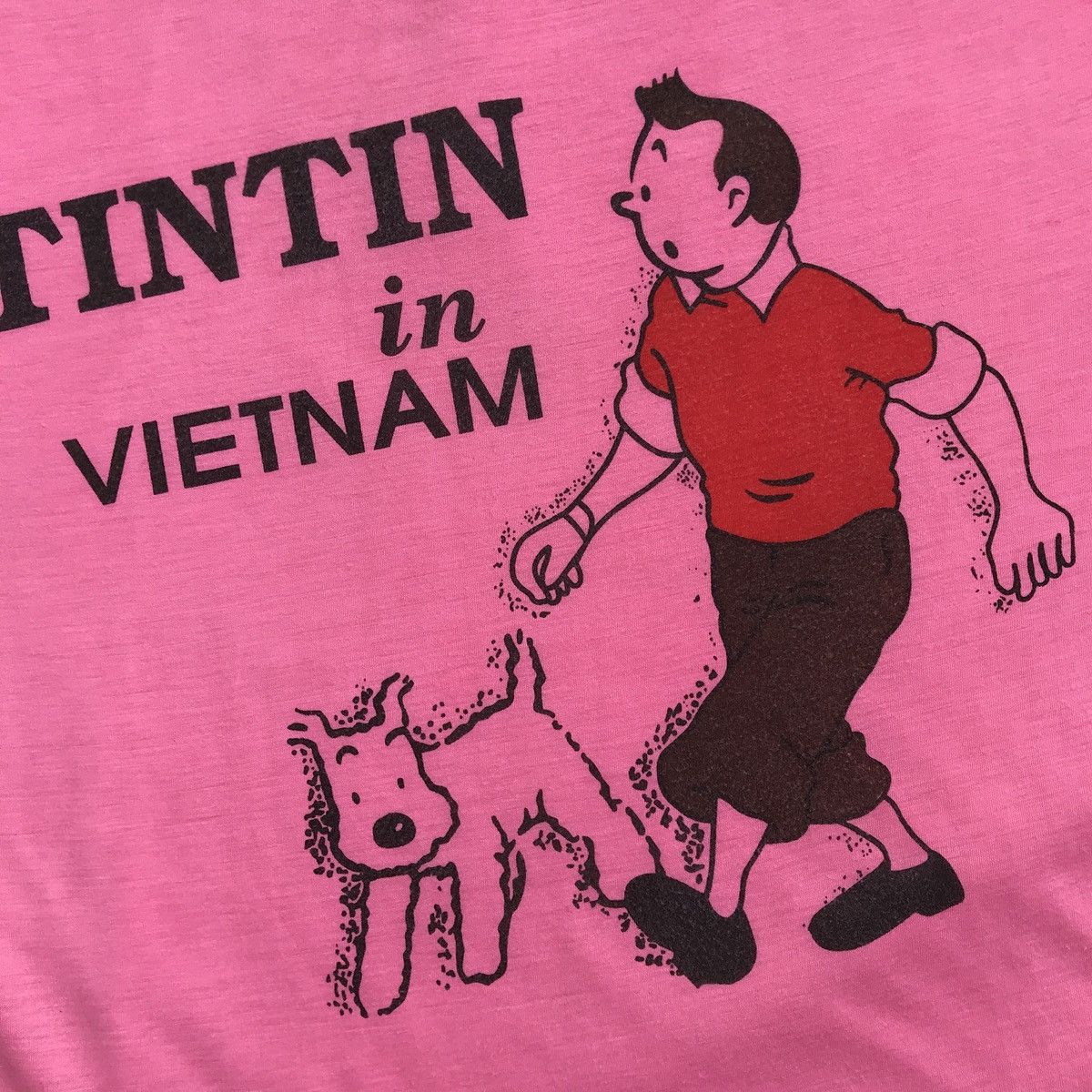 Cartoon Network × Vintage 00s retro Tintin Tee tintin in vietnam Size US M / EU 48-50 / 2 - 4 Thumbnail