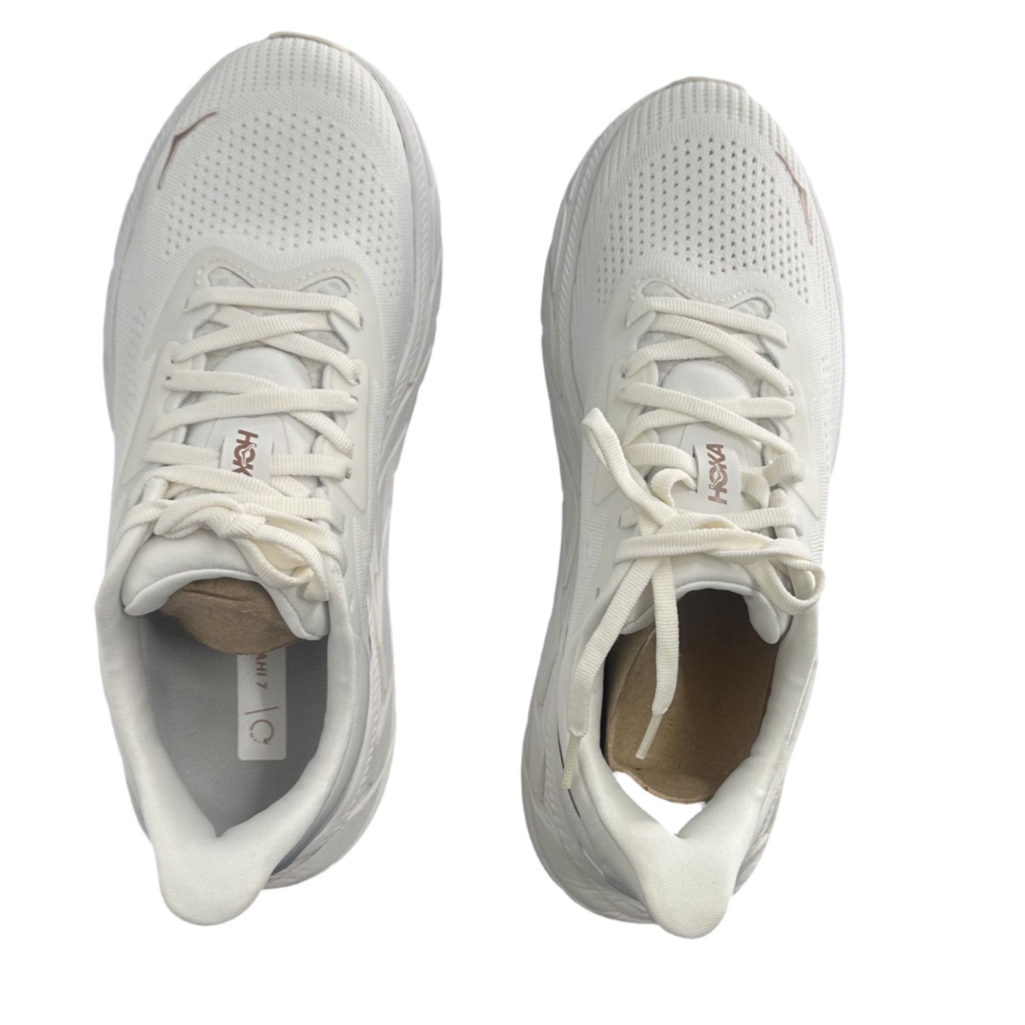 Hoka HOKA Arahi 7 Stability Road Running Shoes-White/Rose - 7.5 Size US 7.5 / IT 37.5 - 4 Thumbnail