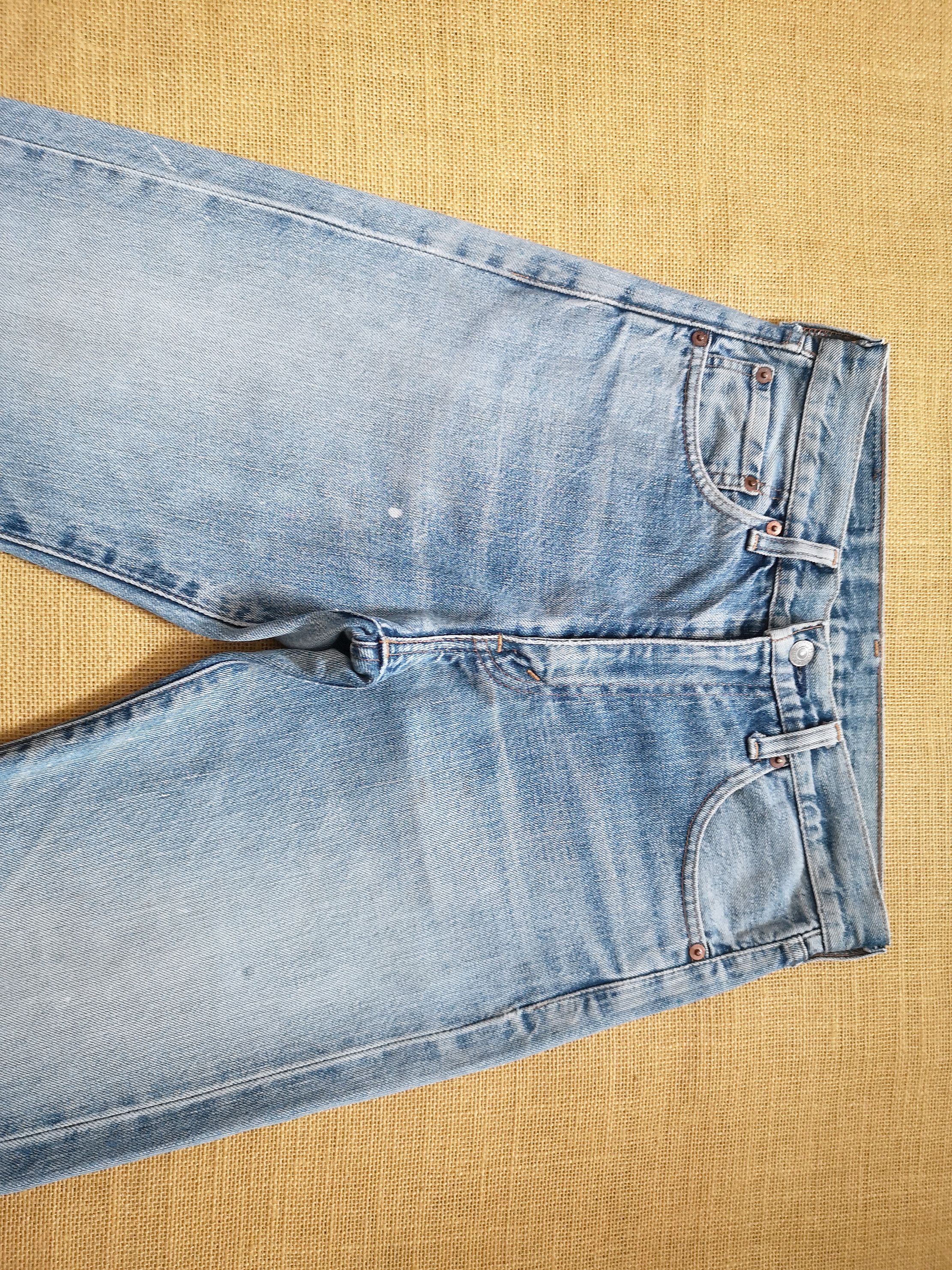 Levi's Levi's 502xx - 1990s - Big E Red Line Selvedge Japan W29 L28 Size US 29 - 3 Thumbnail