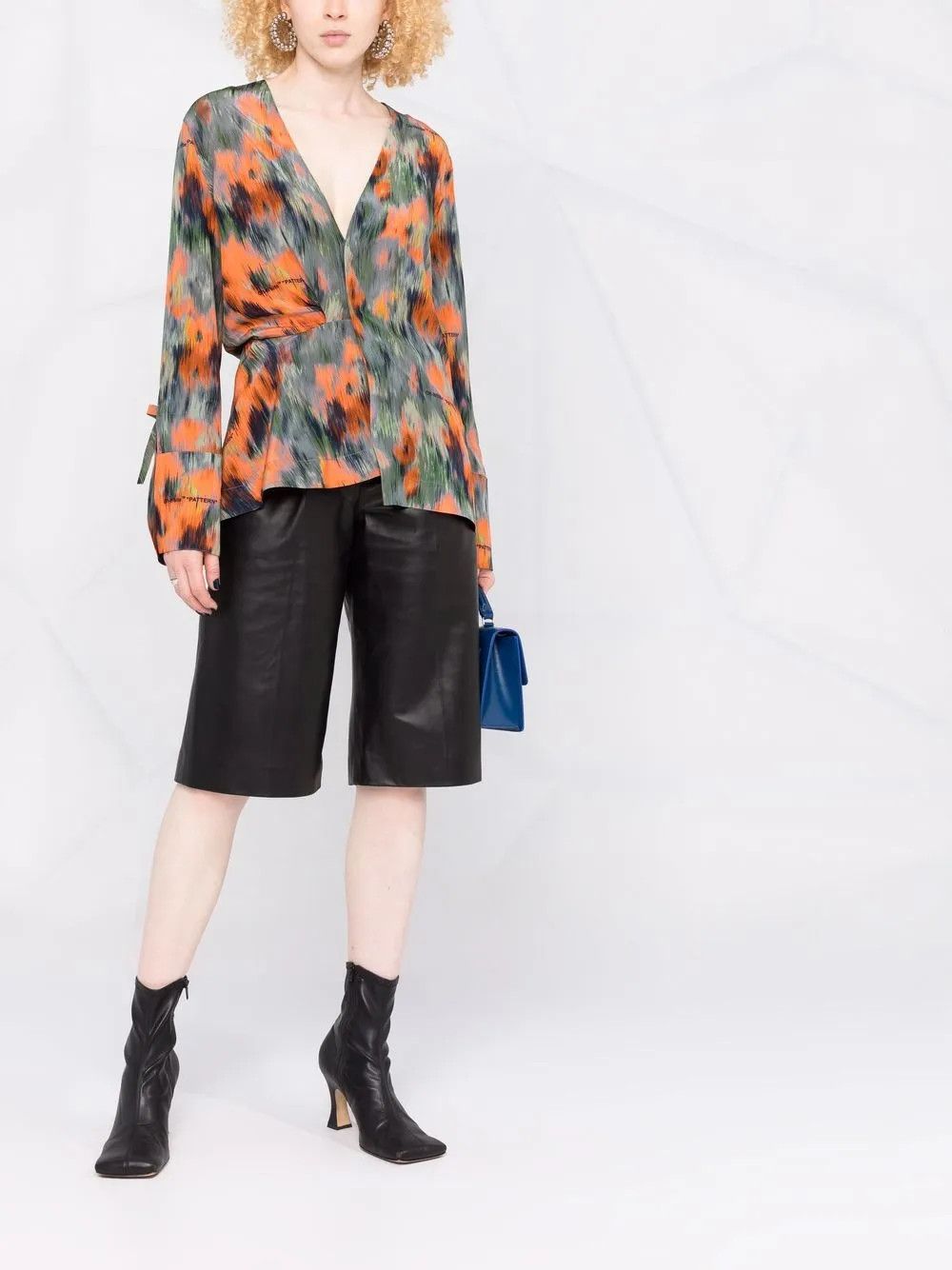 Off-White o1y1225 Patterned Shirt in Multicolor Size XS / US 0-2 / IT 36-38 - 5 Thumbnail