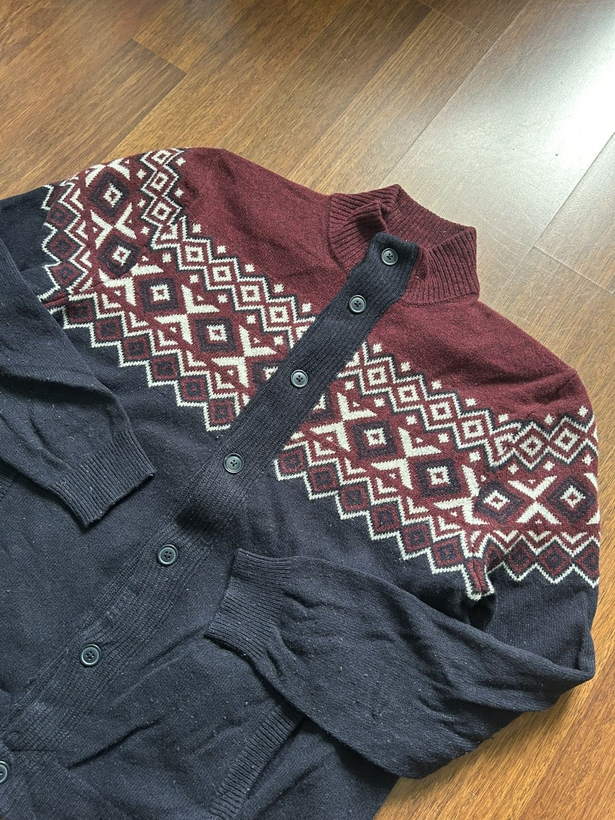 Barbour Barbour Kirk Button Through 100% Wool Sweater Men’s Size XXL Size US XXL / EU 58 / 5 - 4 Thumbnail