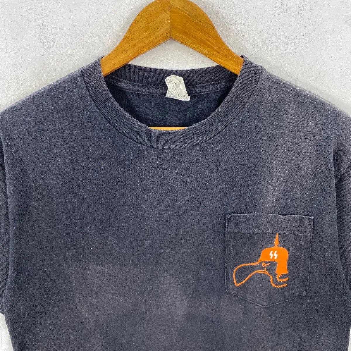 Vintage BORNFREE BORN LOSER Mike Davis Faded Tee Shirt Medium Size Size US M / EU 48-50 / 2 - 4 Thumbnail