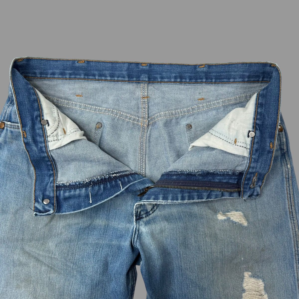 Vintage Vintage faded 1970s jeans Size US 34 / EU 50 - 6 Thumbnail
