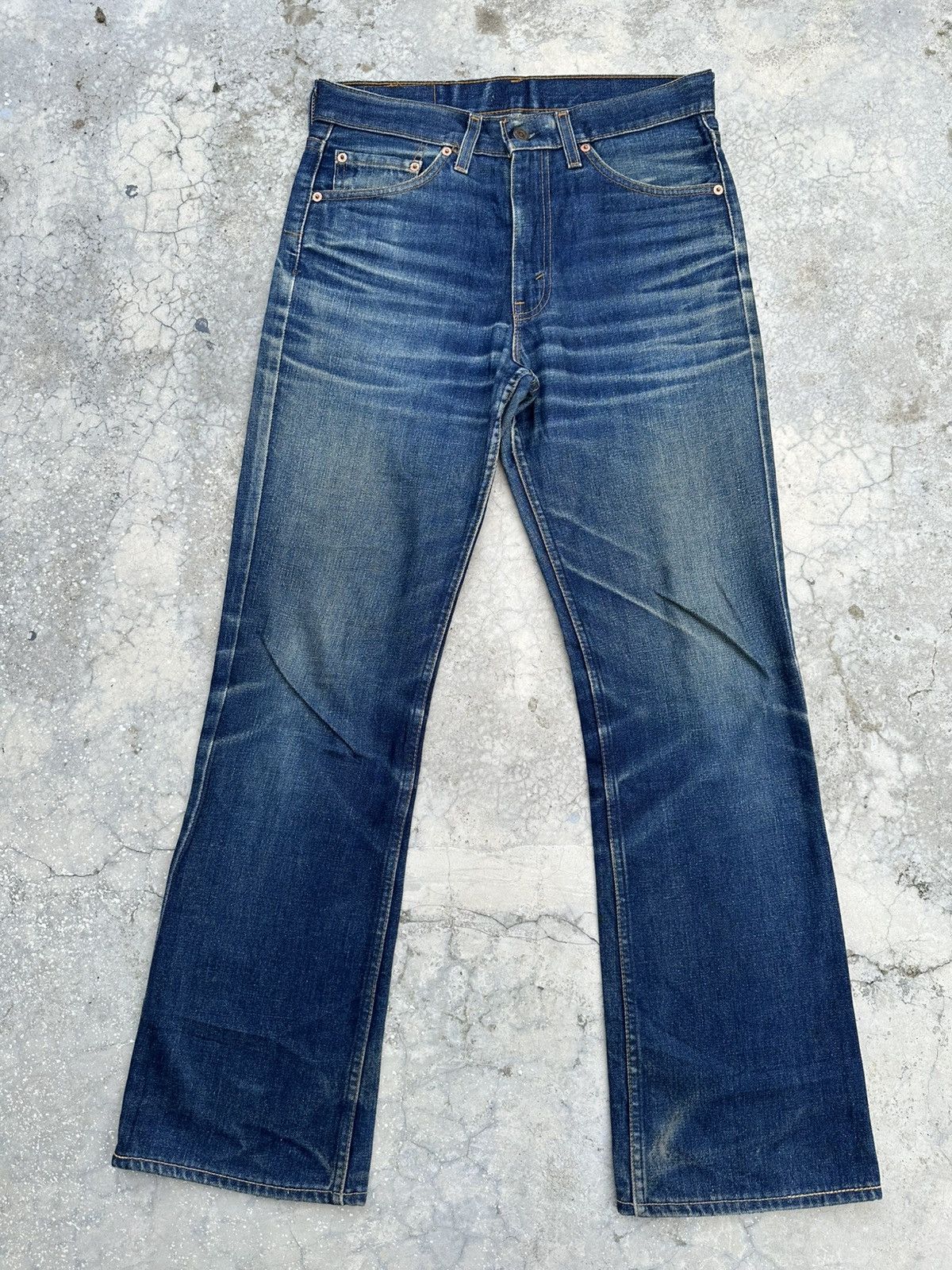 Levi's Vintage Clothing Vintage Levis Usa 517-03 Single R Flare Patina Denim Jeans Size US 32 / EU 48 - 1 Thumbnail
