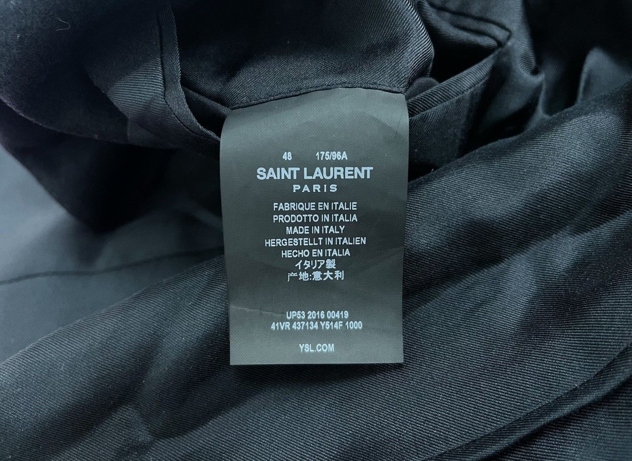 Saint Laurent Paris *2016* Saint Laurent Paris Officer Suit Jacket/ blazer Size US M / EU 48-50 / 2 - 5 Thumbnail