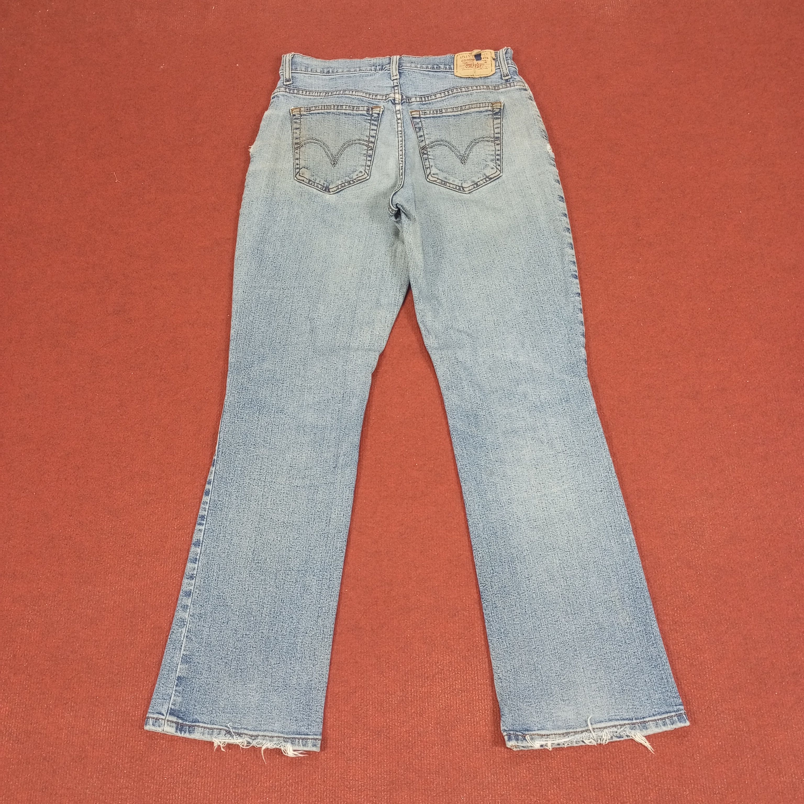 Levi's × Vintage Levis Jeans Relaxed Boot Cut Style Distressed Size 30" / US 8 / IT 44 - 4 Thumbnail