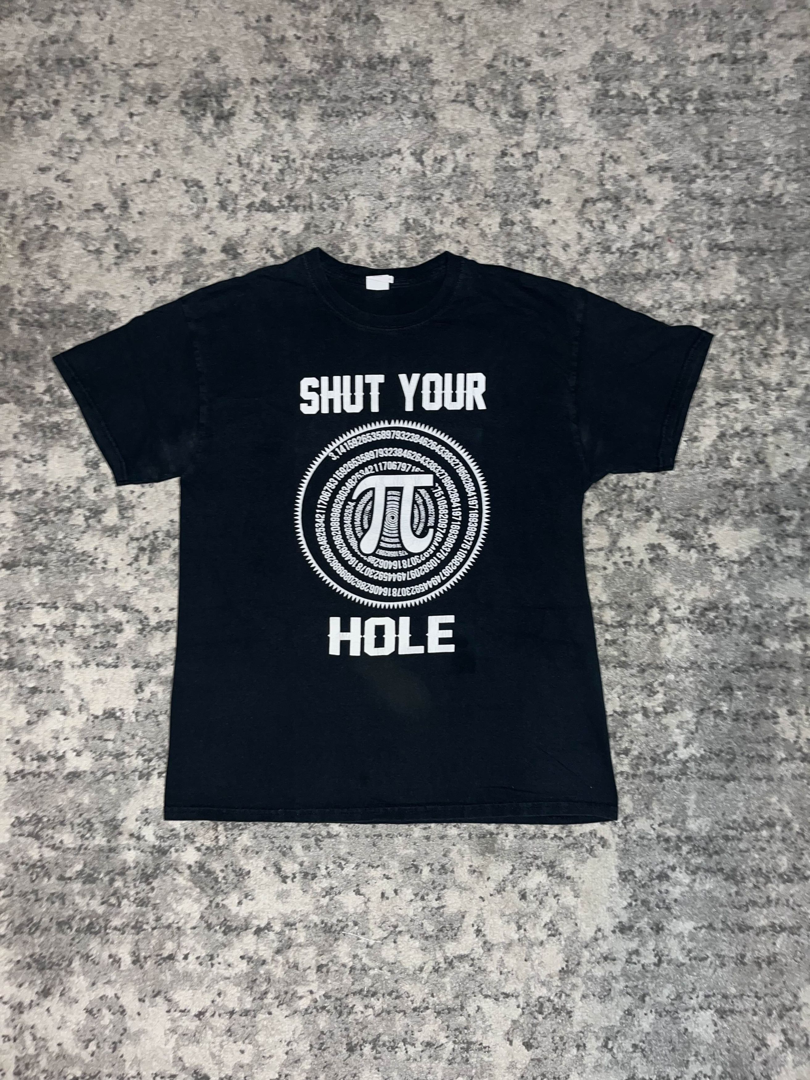 Vintage Funny Y2K Shut Your Pi Hole Shirt Size US L / EU 52-54 / 3 - 1 Thumbnail