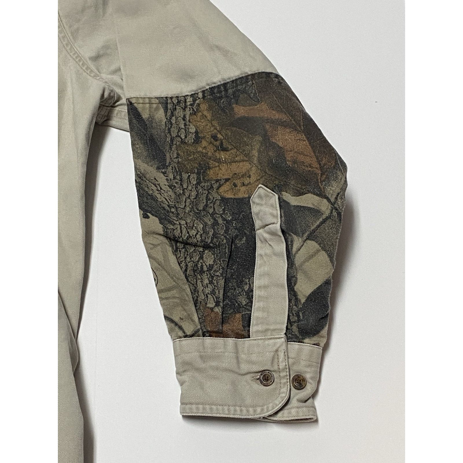 Other Woolrich Shirt Mens XL Brown Khaki Camouflage Button Up Size US XL / EU 56 / 4 - 4 Thumbnail