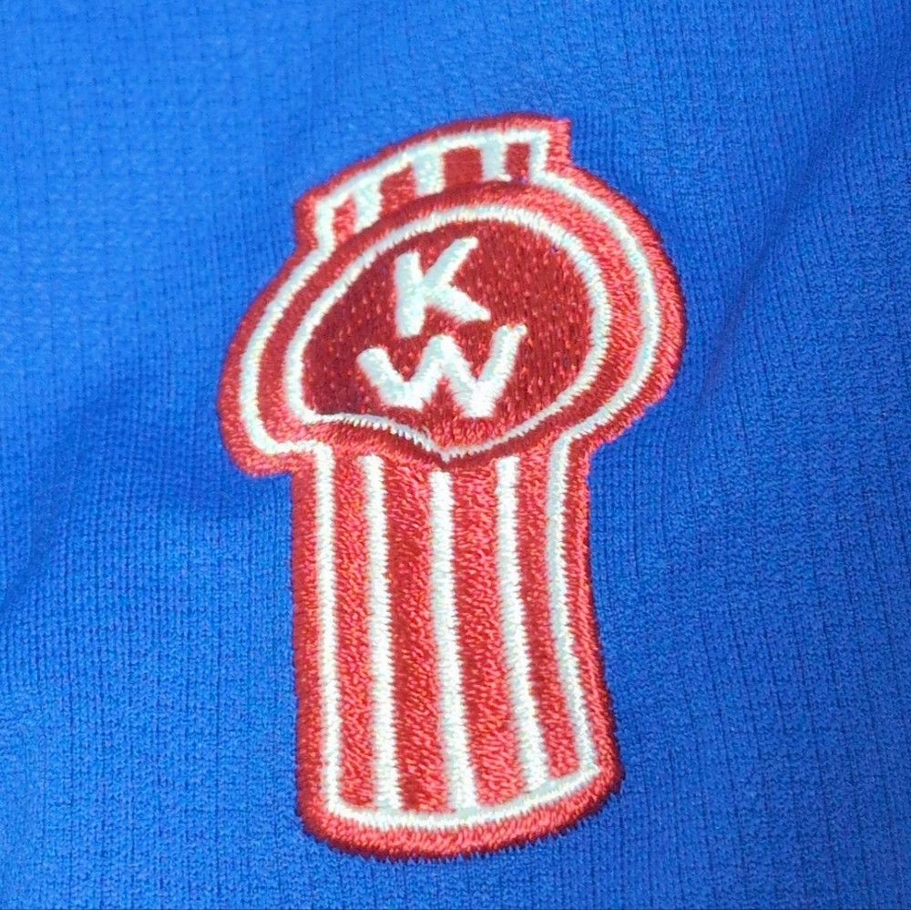 Nike Kenworth Paccar Sz S Blue Polo Shirt By Nike Golf Embroider Size US S / EU 44-46 / 1 - 5 Thumbnail