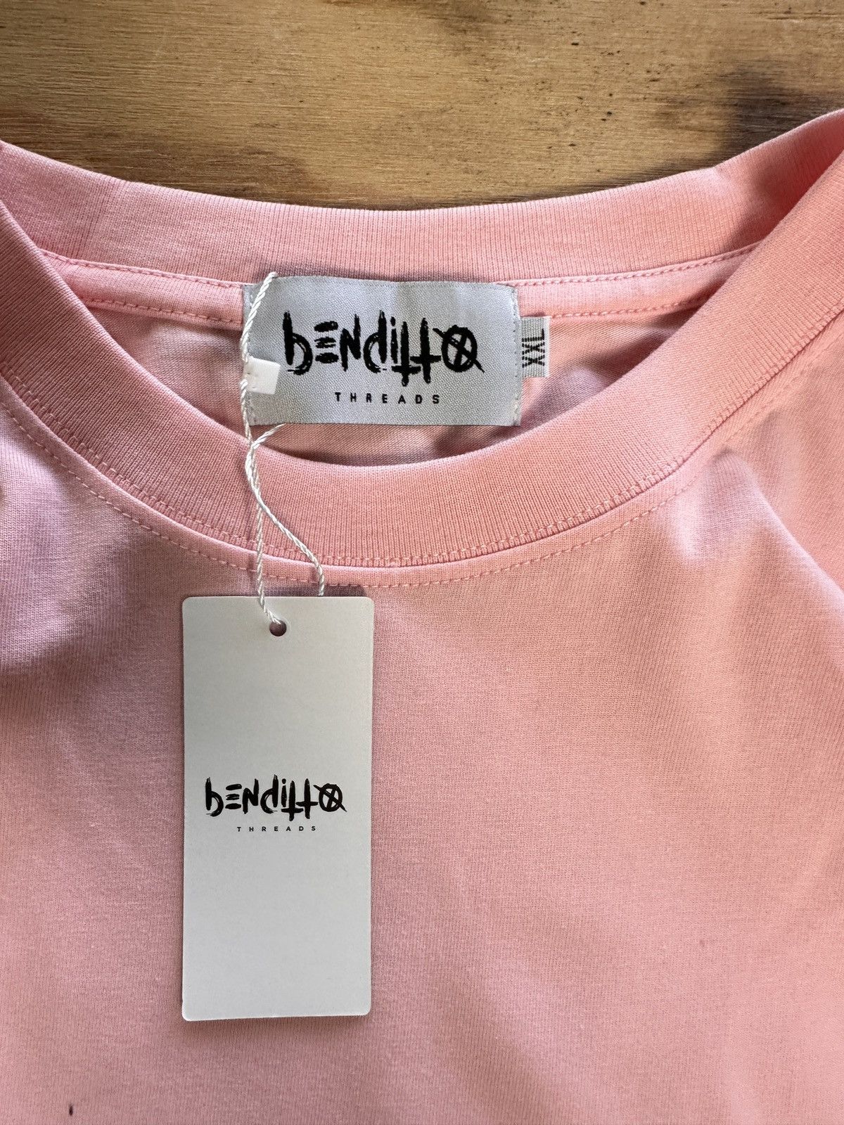 Other RARE BENDITO THREADS Pink Tee Streetwear Y2K | New With Tag Size US XXL / EU 58 / 5 - 6 Thumbnail
