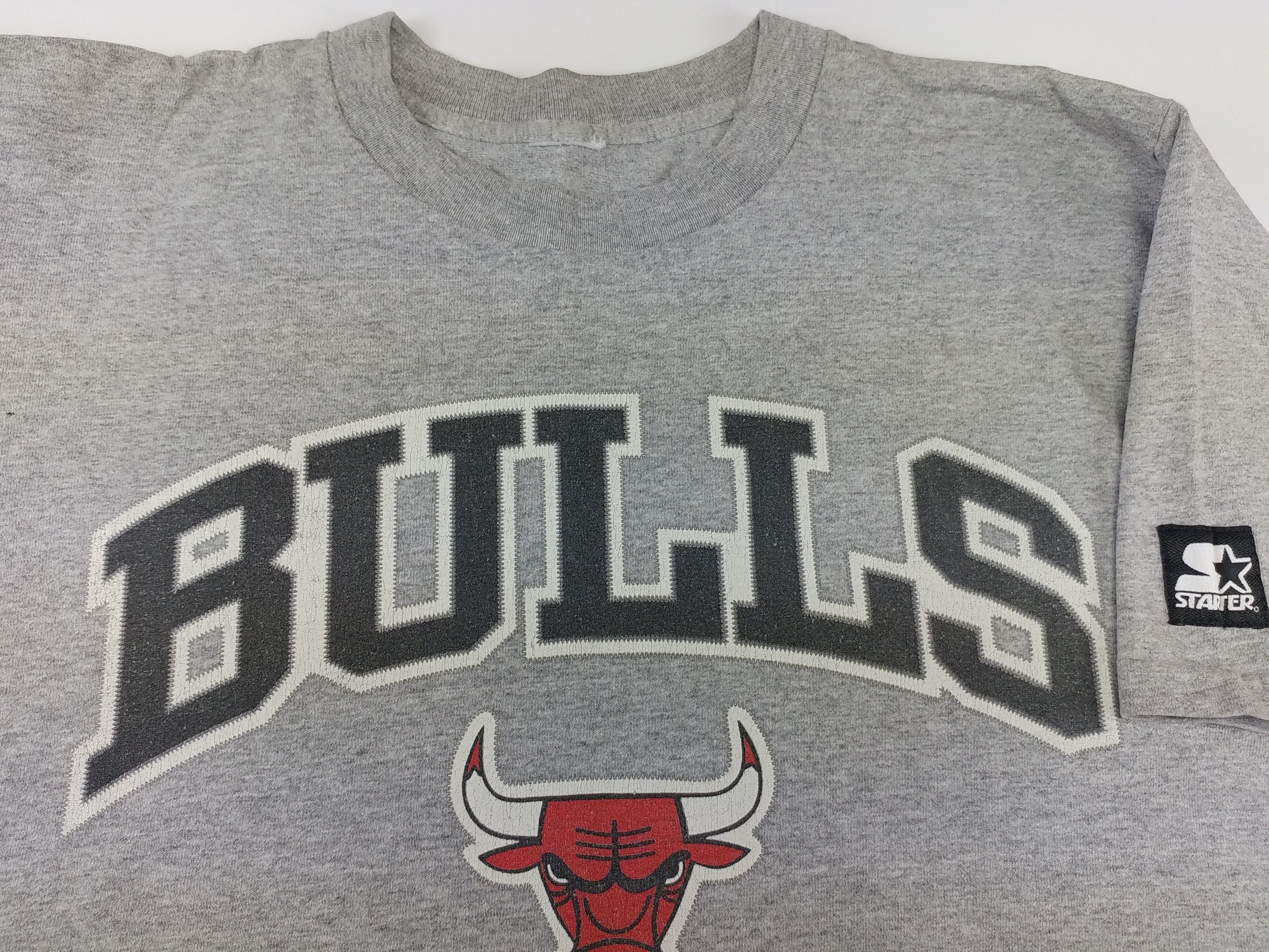 NBA Starter Chicago Bulls jersey NBA t-shirt vintage size L Size US L / EU 52-54 / 3 - 7 Thumbnail
