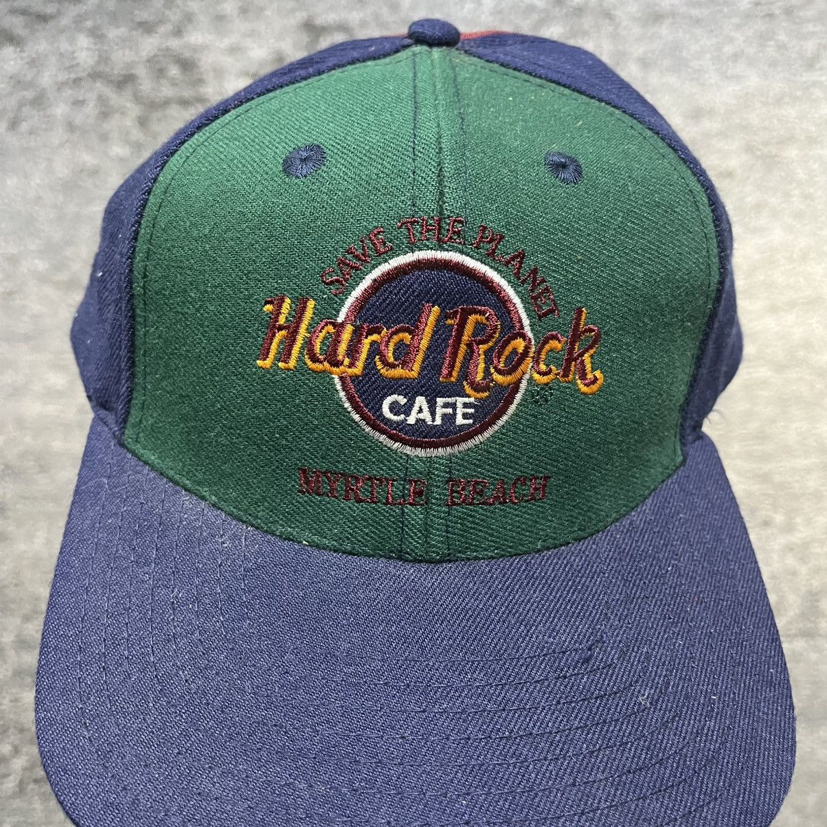 Hard Rock Cafe Vintage 90s Hard Rock Cafe Myrtle Beach Hat Snapback Size ONE SIZE - 2 Thumbnail