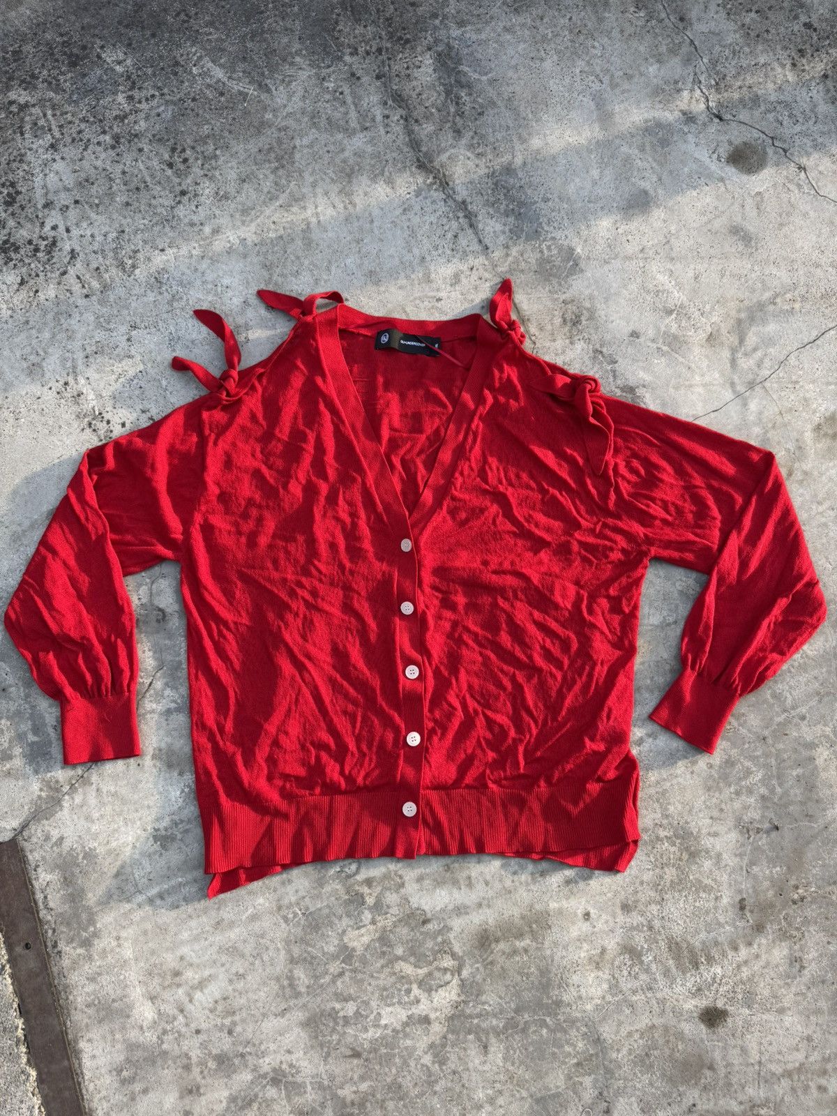 Jun Takahashi GU Undercover Mesh Cardigan Size US XXL / EU 58 / 5 - 3 Thumbnail