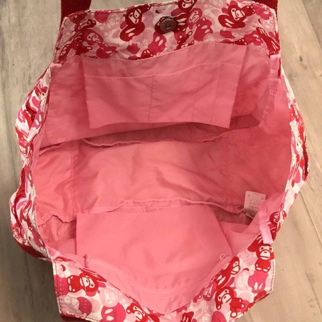 Bape × Nigo BAPE MILO camo Pink mom's tote bag a bathing ape NIGO Size ONE SIZE - 3 Thumbnail