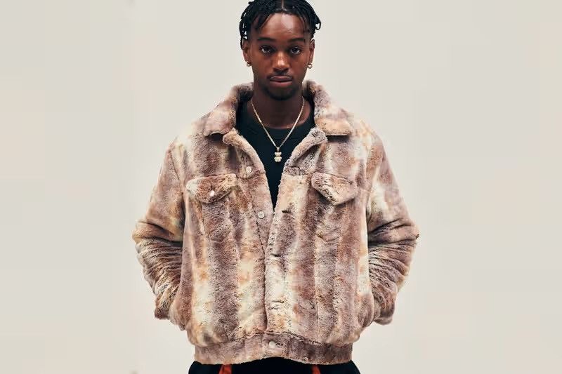 Palace Furry Trucker Jacket Size US M / EU 48-50 / 2 - 6 Thumbnail