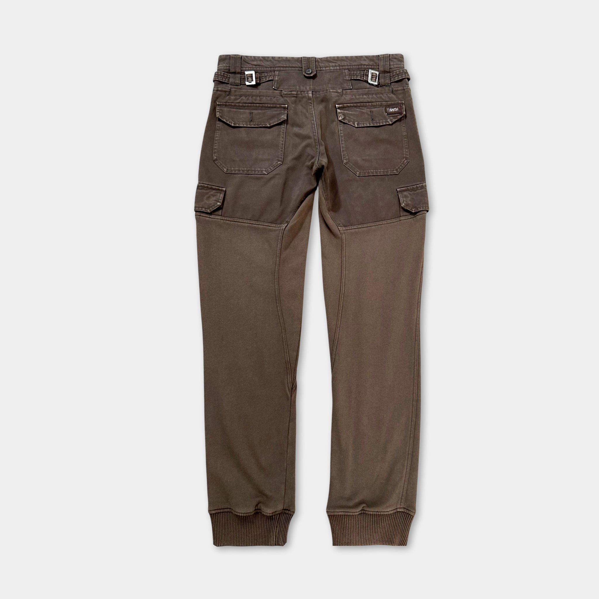 Dolce & Gabbana Dolce Gabbana Cargo Hybrid Brown Sweatpants Size US 32 / EU 48 - 5 Thumbnail