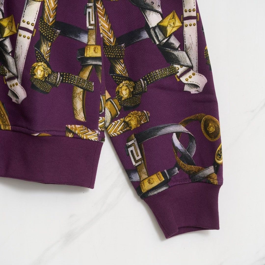 Versace Versace Men's Pattern All-Over Print Sweatshirt Size US M / EU 48-50 / 2 - 4 Thumbnail