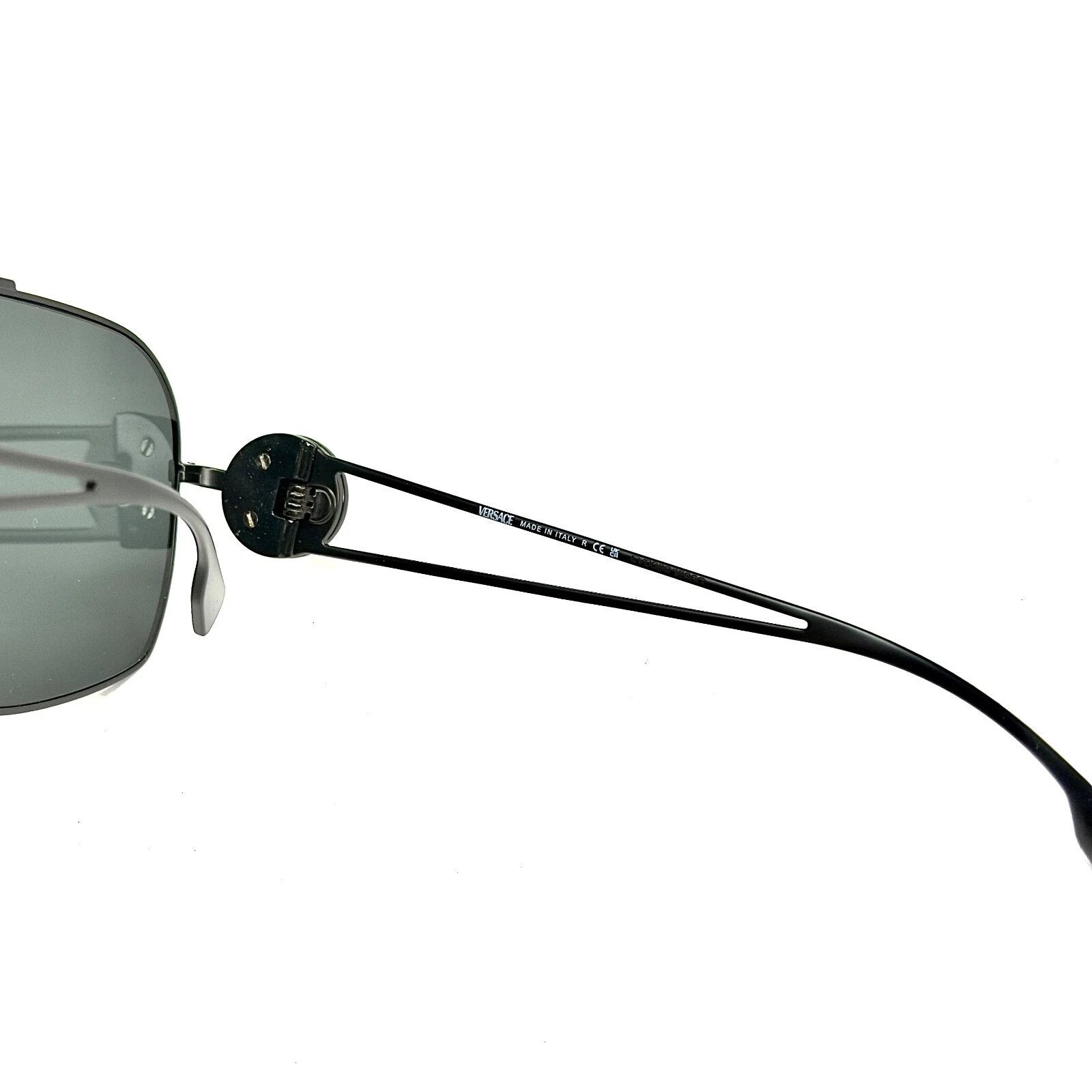 Versace VERSACE VE2269 2269 Medusa NAVIGATOR Matte Aviator Sunglass Size ONE SIZE - 7 Thumbnail