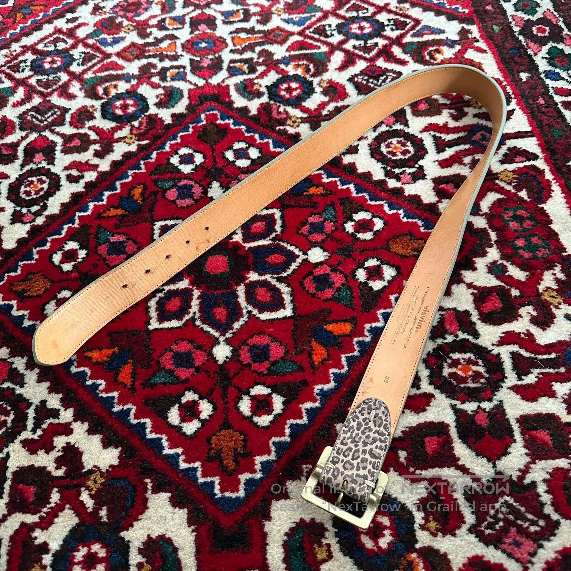 Visvim visvim 17ss Leopard Print Belt 36. Size ONE SIZE - 5 Thumbnail