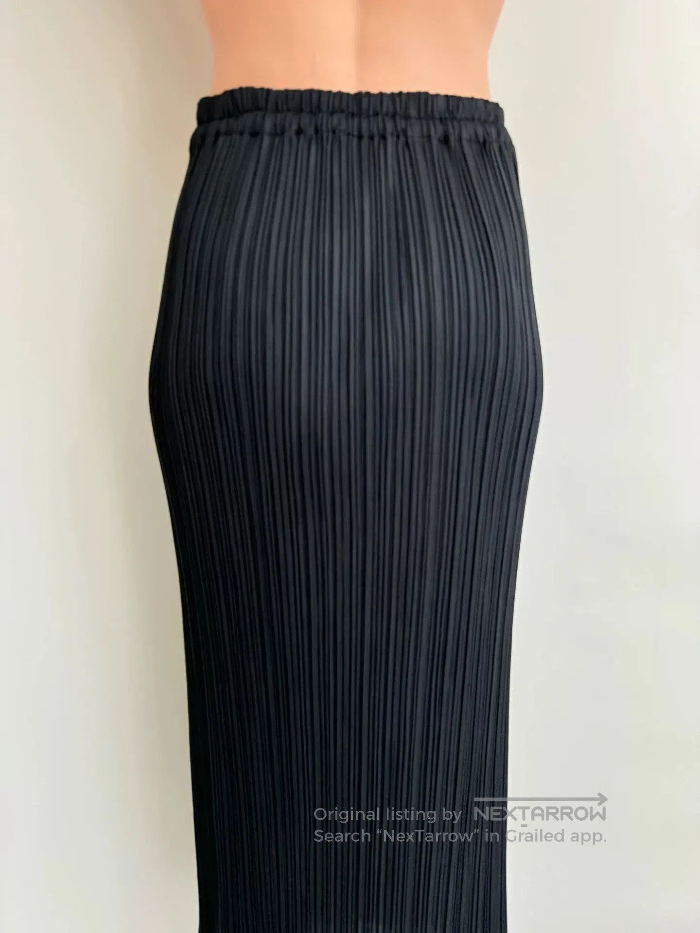 Issey Miyake Issey Miyake Green Zip Skirt. Size 23" - 4 Thumbnail