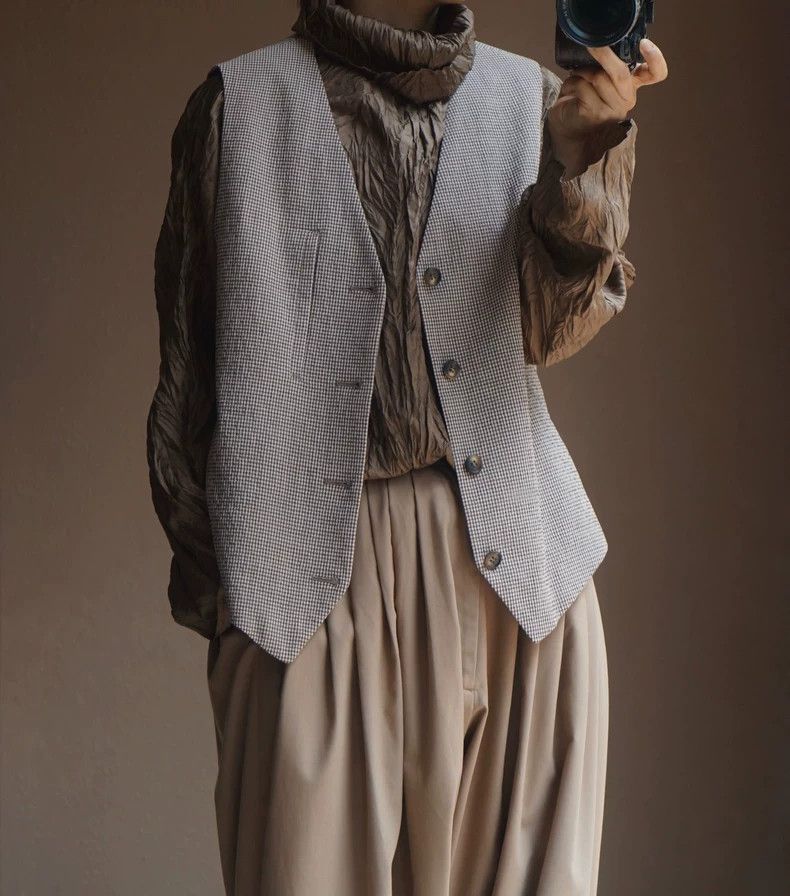 Issey Miyake Issey Miyake Brown pleated top Size M / US 6-8 / IT 42-44 - 5 Thumbnail