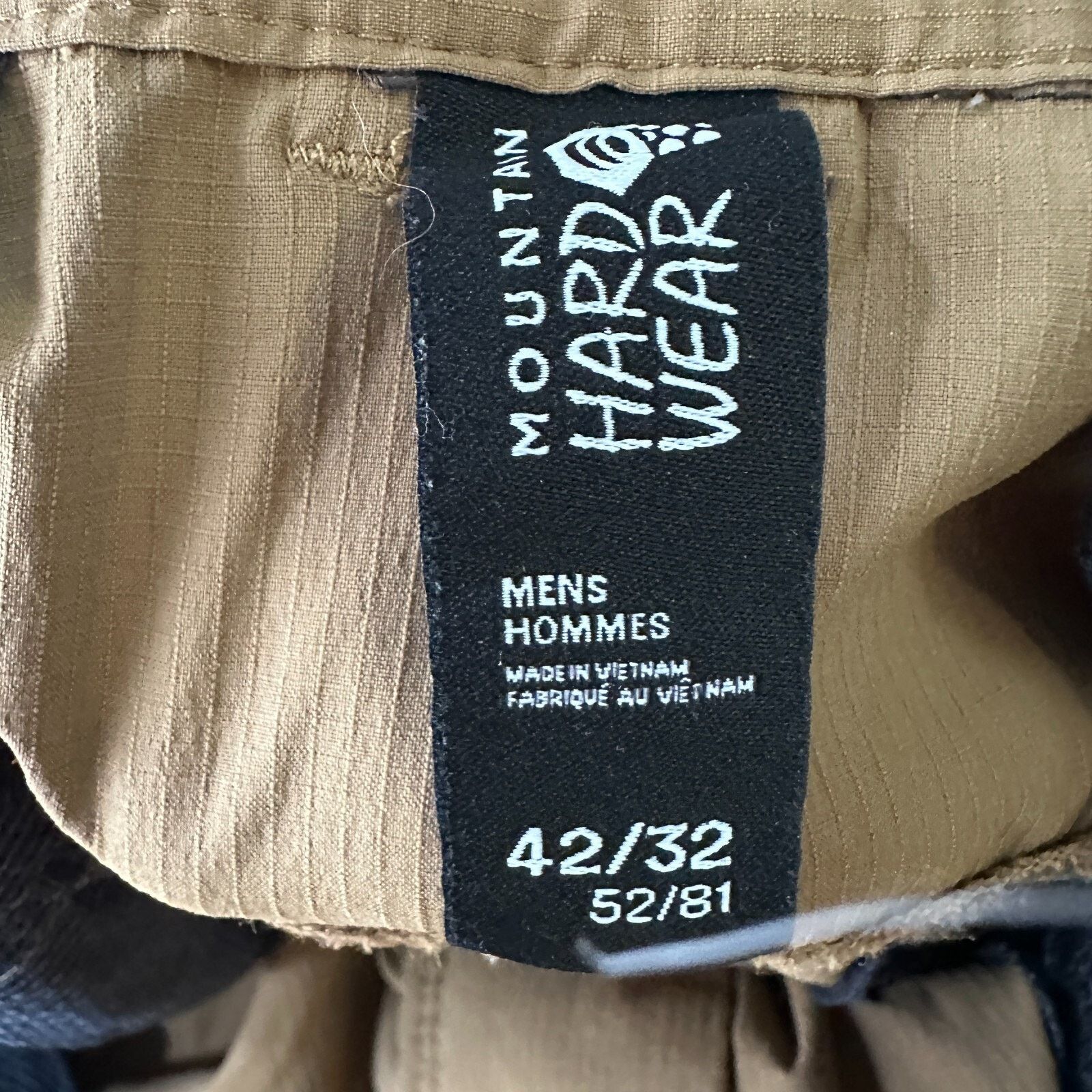 Mountain Hardwear Mountain Hardwear Ripstop Pant Men’s 42 X 32 Brown Outdoor Size US 42 / EU 58 - 5 Thumbnail