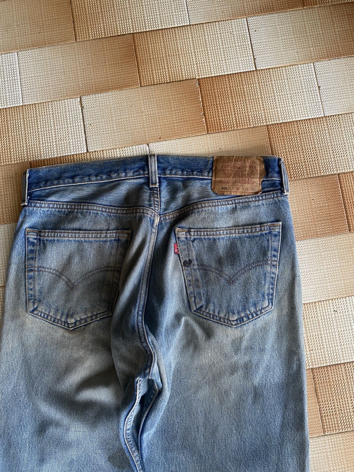 Levi's Vintage Clothing × Vintage Vintage 90’s levis 501 denim Size US 33 - 10 Thumbnail