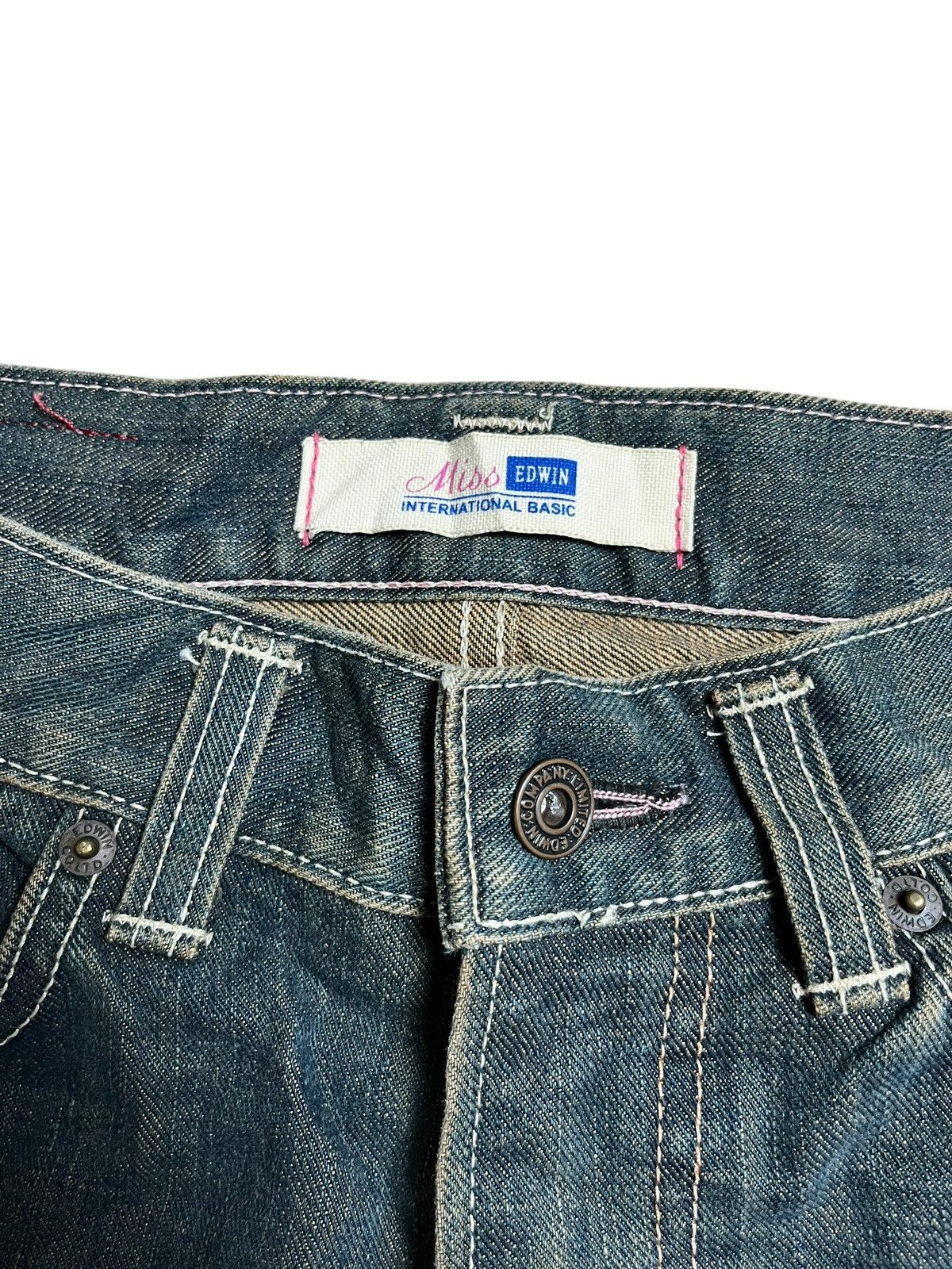 Edwin × Japanese Brand × Vintage VINTAGE WASHED BLACK EDWIN DENIM Size US 28 / EU 44 - 7 Thumbnail