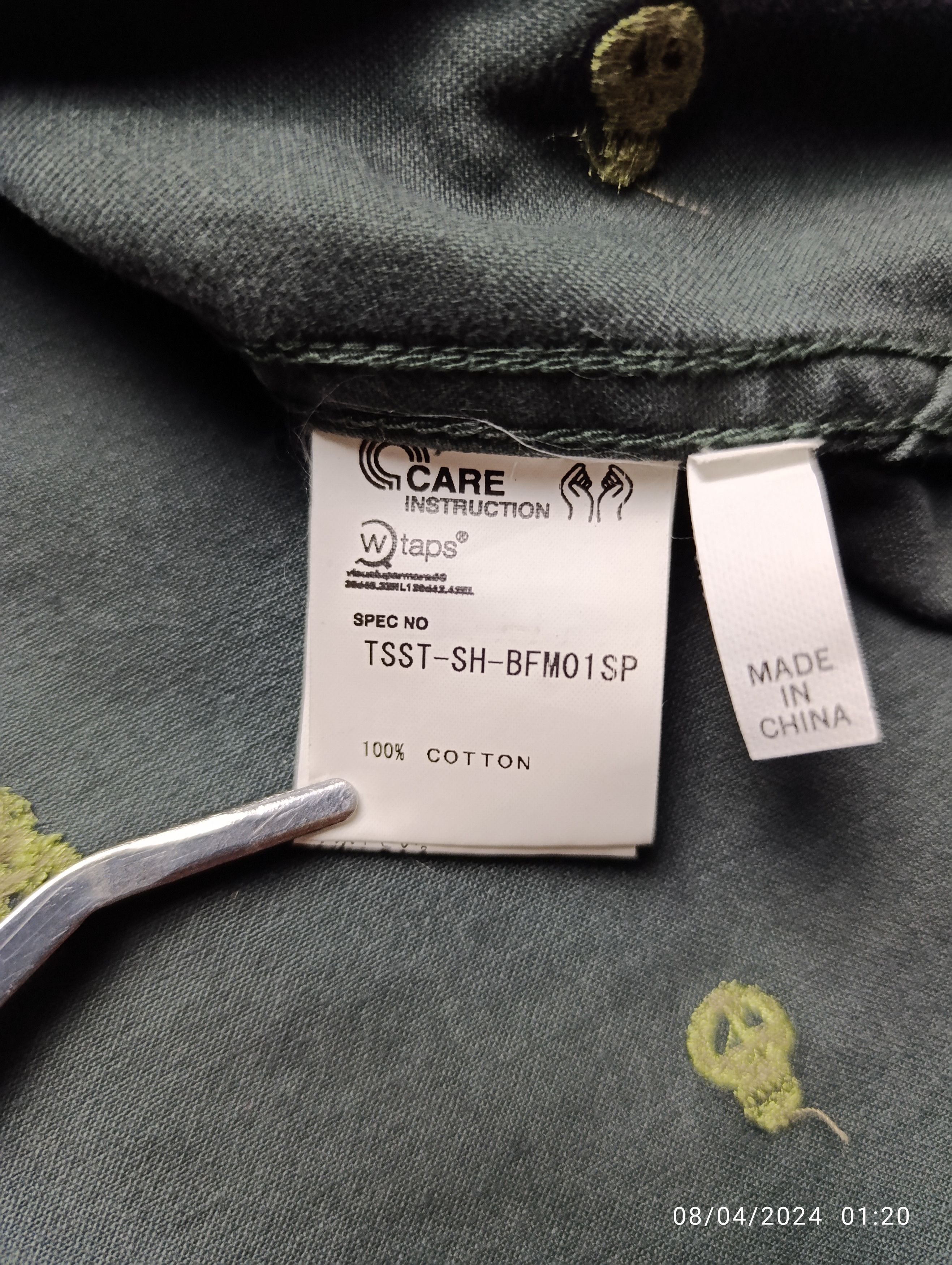 Stussy × Wtaps RARE ARCHIVAL WTAPS X STUSSY M-65 JACKET HUNTER CAMO Size US M / EU 48-50 / 2 - 14 Thumbnail