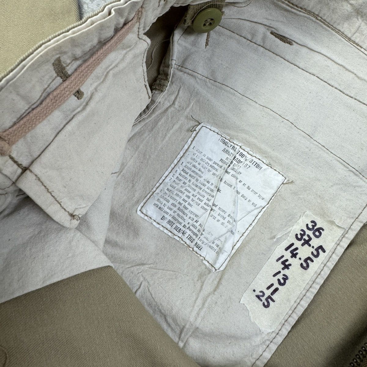 Japanese Brand Vintage M65 Style Field Cargo Pant Size US 36 / EU 52 - 11 Thumbnail