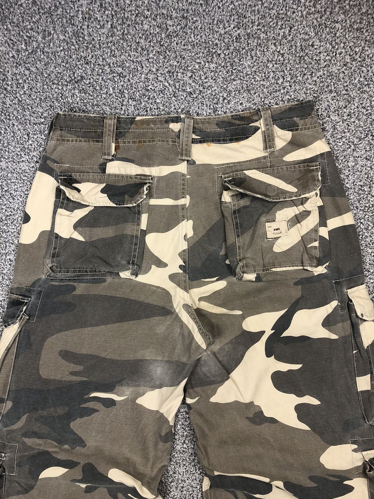 Japanese Brand × Vintage Vintage Y2K AMX AND FITCH Camo Multi Pocket Cargopants Size US 32 / EU 48 - 11 Thumbnail