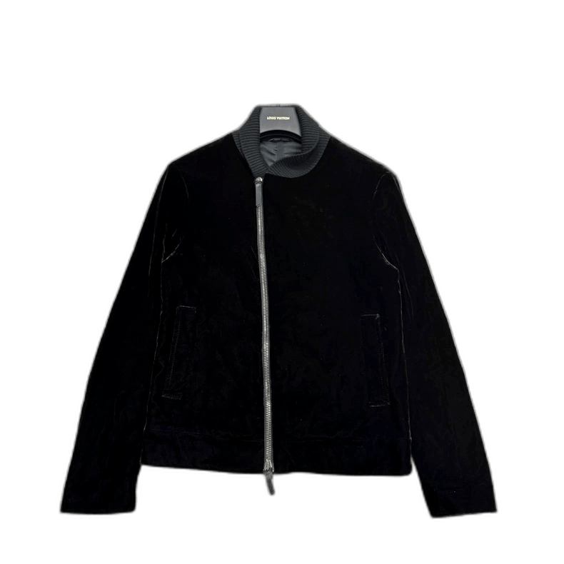 Emporio Armani Giorgio Armani velvet bomber jacket Size US M / EU 48-50 / 2 - 1 Thumbnail