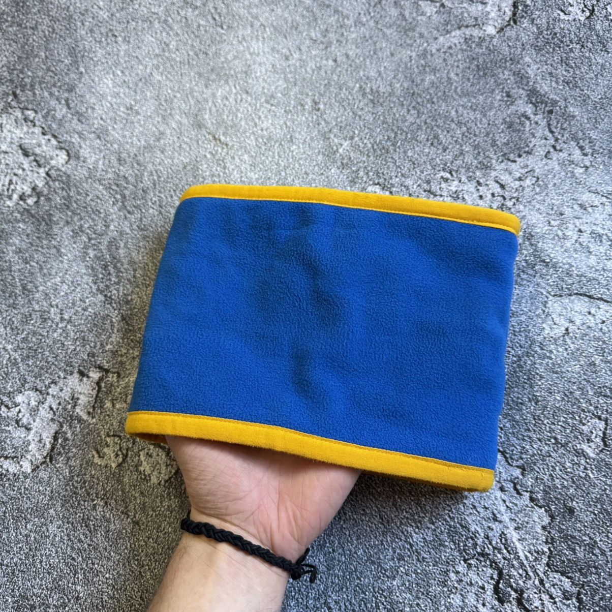 Nike Nike Fleece Neck Warmer Snood Colour Blue&Yellow Vintage Size ONE SIZE - 2 Thumbnail