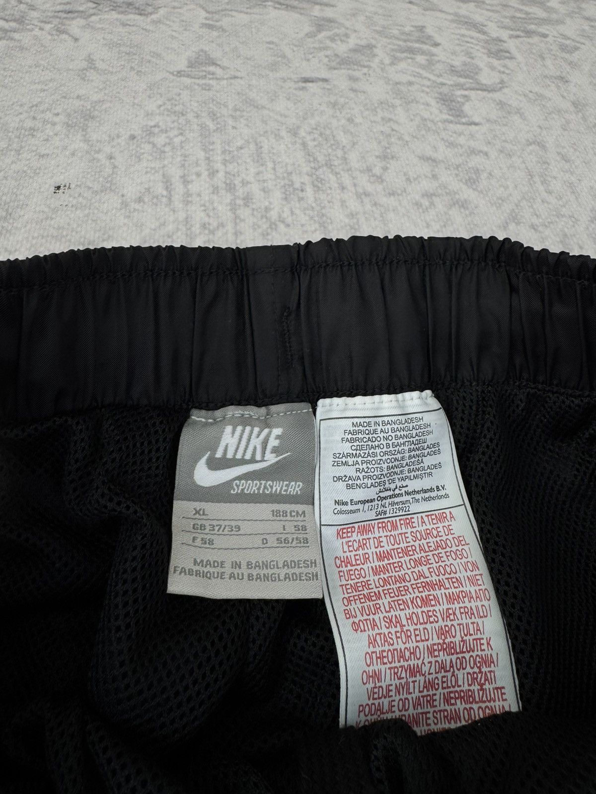 Nike × Vintage NIKE VINTAGE BASIC LOGO OVERSIZE BAGGY PANTS Size US 34 / EU 50 - 6 Thumbnail