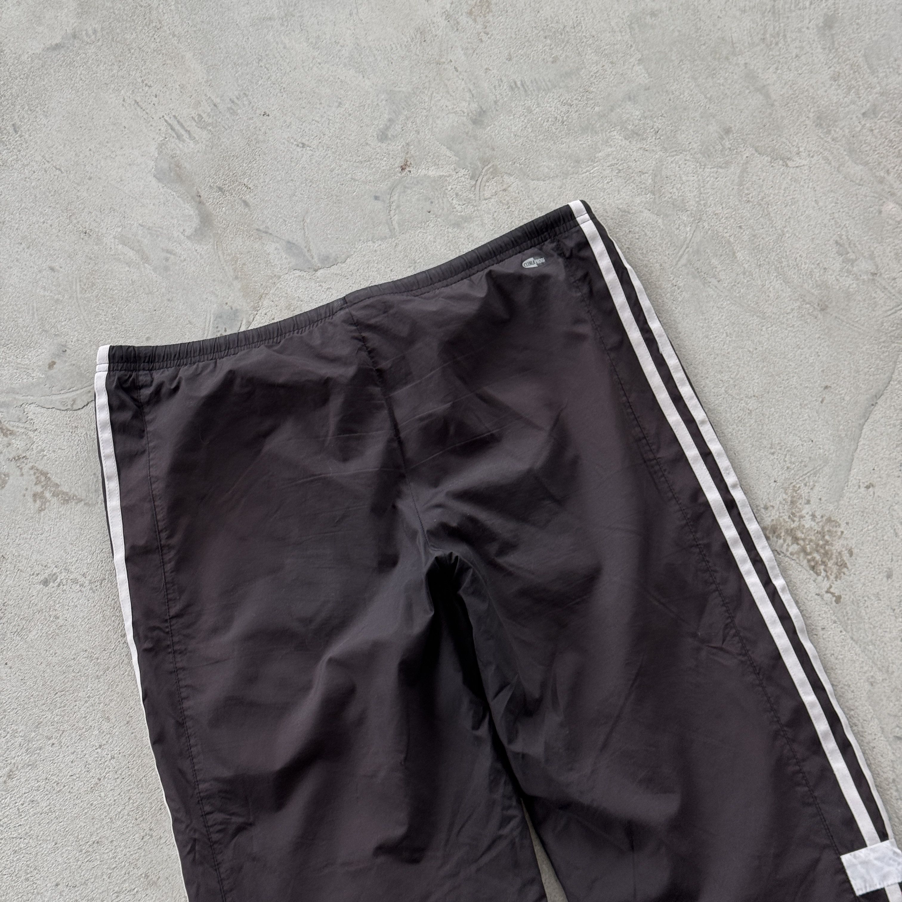Adidas Vintage 00s Adidas Nylon Track Pants Size 30" / US 8 / IT 44 - 4 Thumbnail