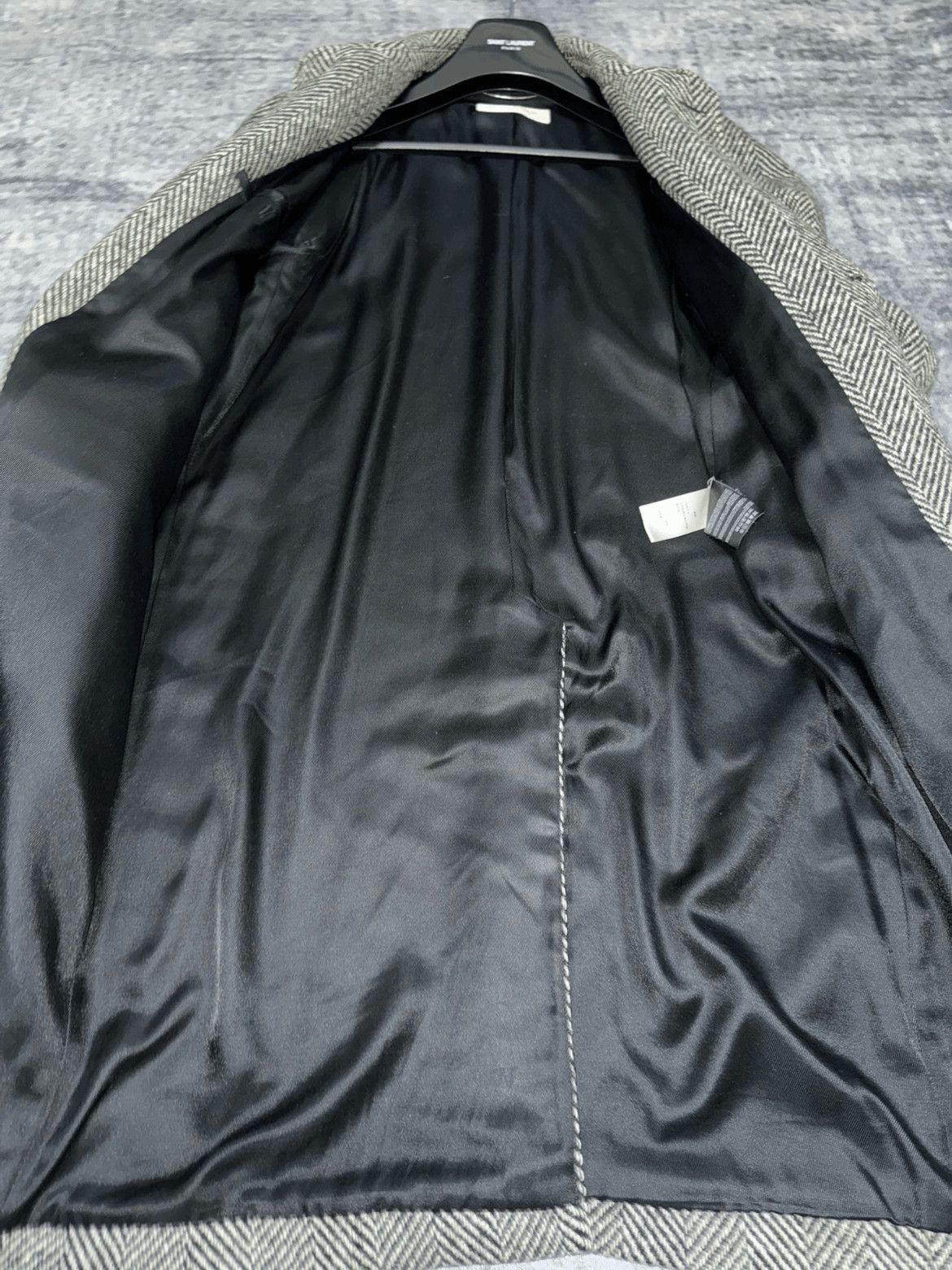 Saint Laurent Paris Sz 48 Saint Laurent Paris by Hedi 13AW Wool Coat Size US M / EU 48-50 / 2 - 5 Thumbnail