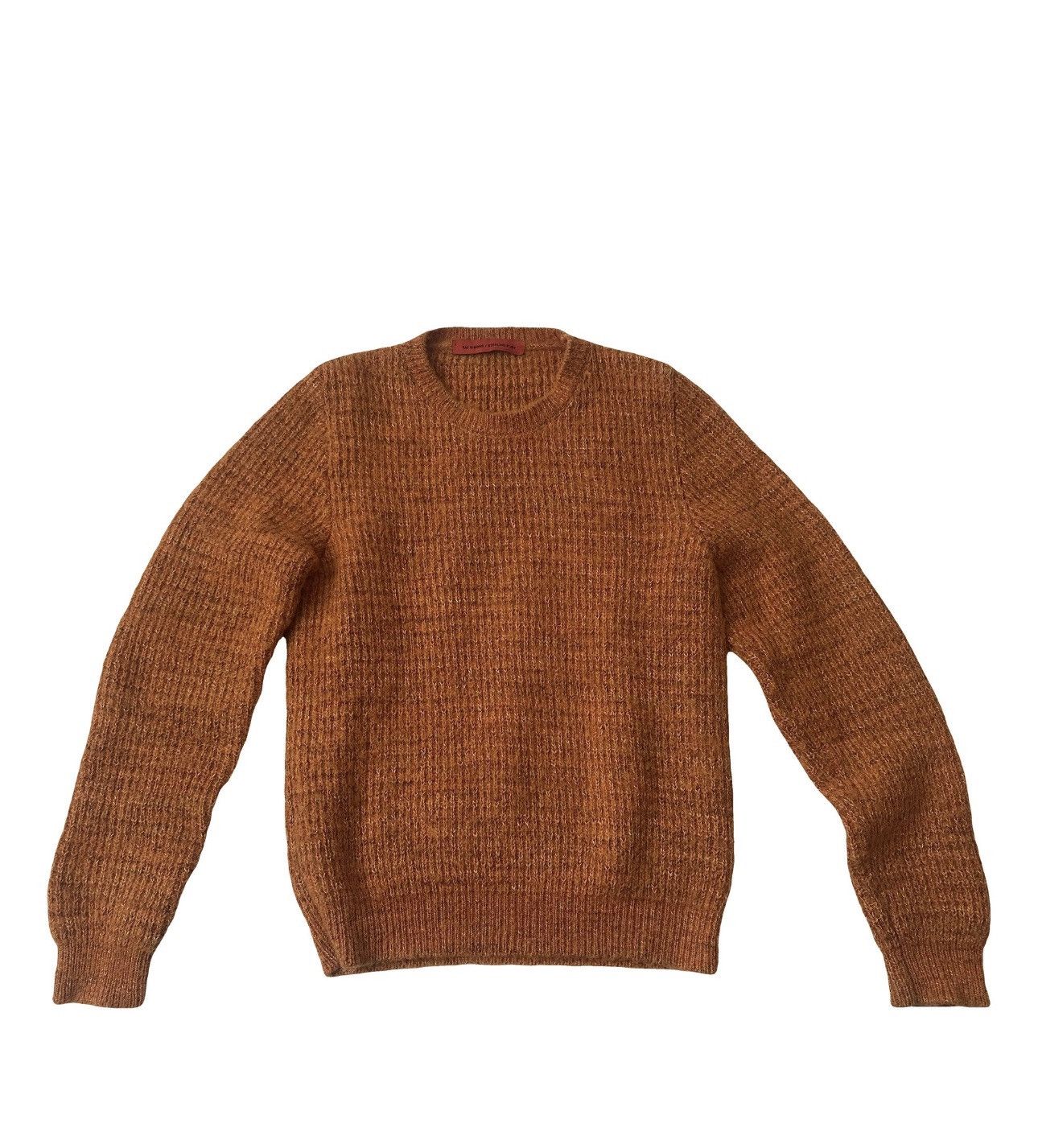 Raf Simons × Sterling Ruby 2014 Orange Sweater Size US M / EU 48-50 / 2 - 1 Thumbnail