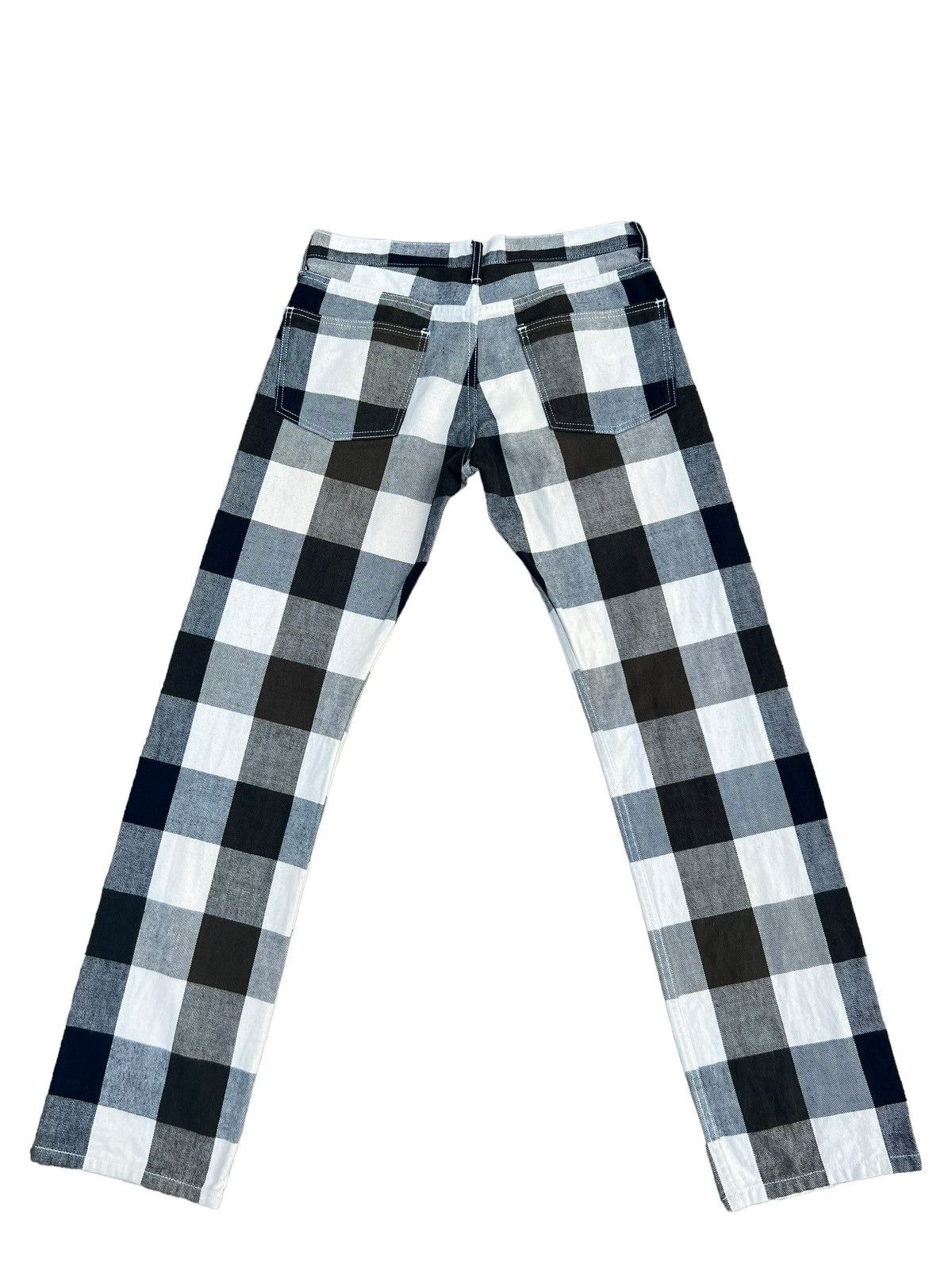 Vintage Stancetc Art Works Japan Checks Slim Pant Size US 30 / EU 46 - 2 Thumbnail