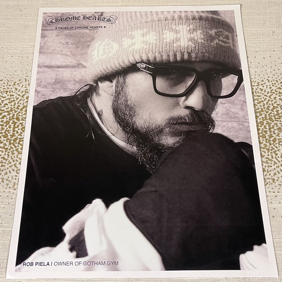 image of Chrome Hearts Double Poster, Men's