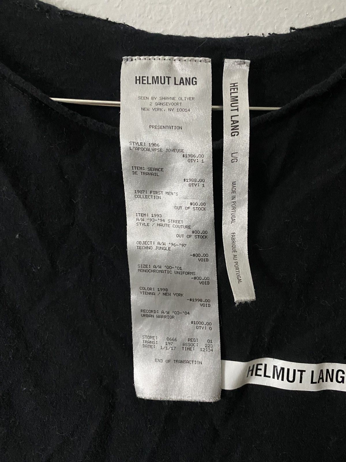 Helmut Lang Helmut Lang Tank Top Size US L / EU 52-54 / 3 - 4 Thumbnail