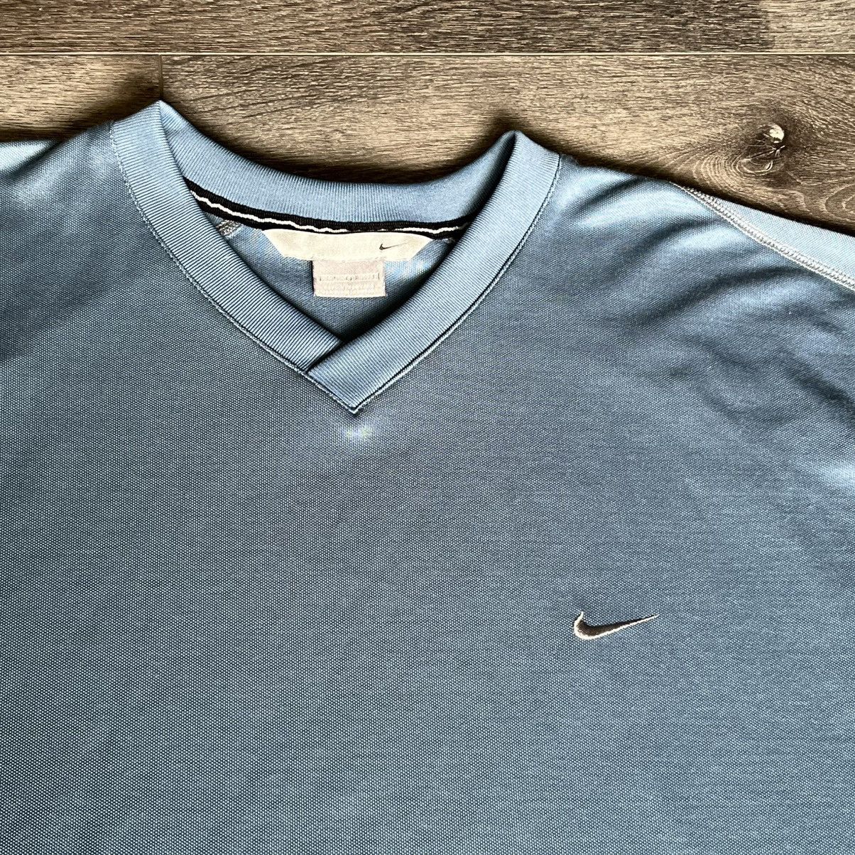Nike × Vintage Vintage Y2K Nike Basic Swoosh Logo Basketball Warm Up Jersey Size US XXL / EU 58 / 5 - 4 Thumbnail