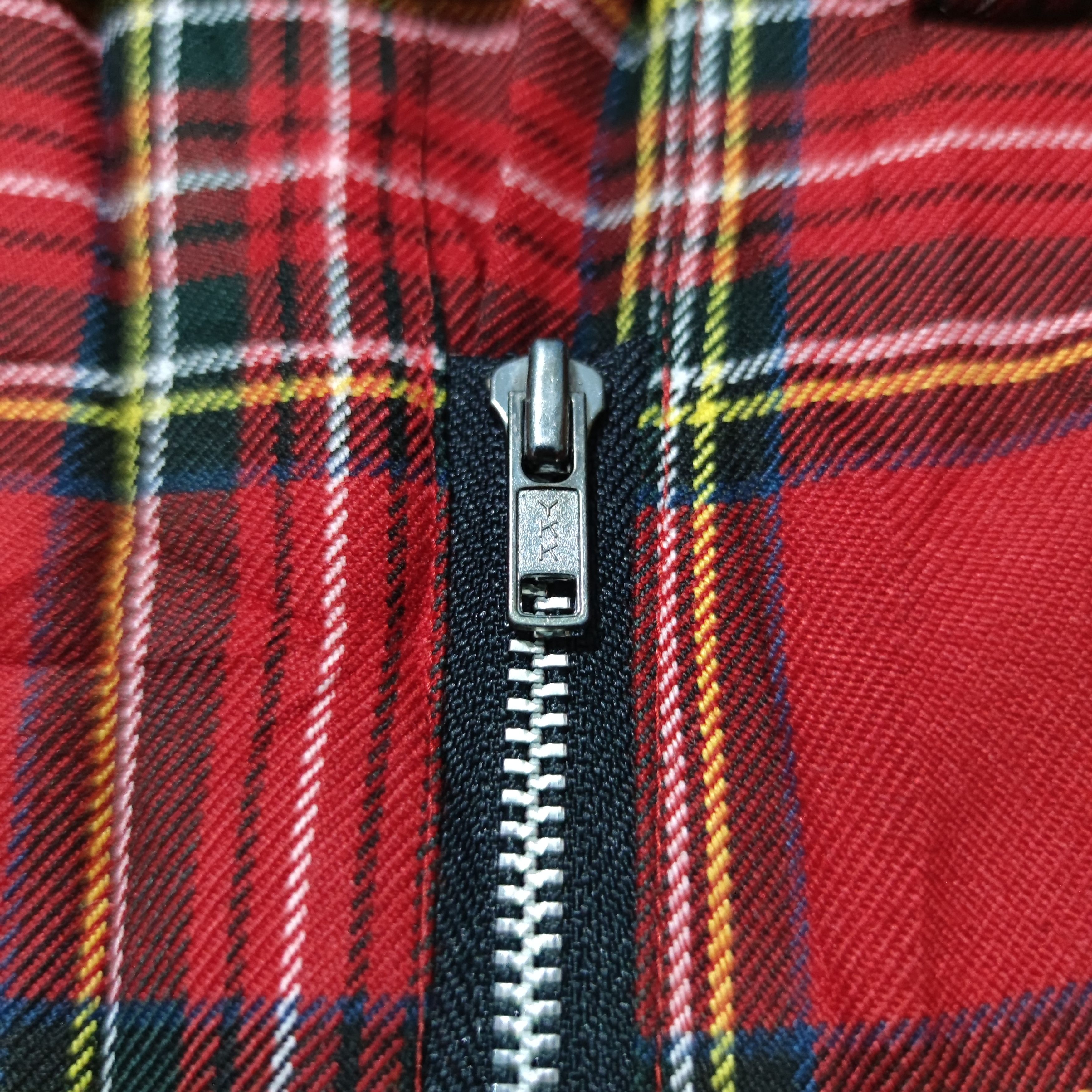 Japanese Brand Japanese Brand Tartan Punk Multi Zipper Bondage Pants Size US 31 - 7 Thumbnail