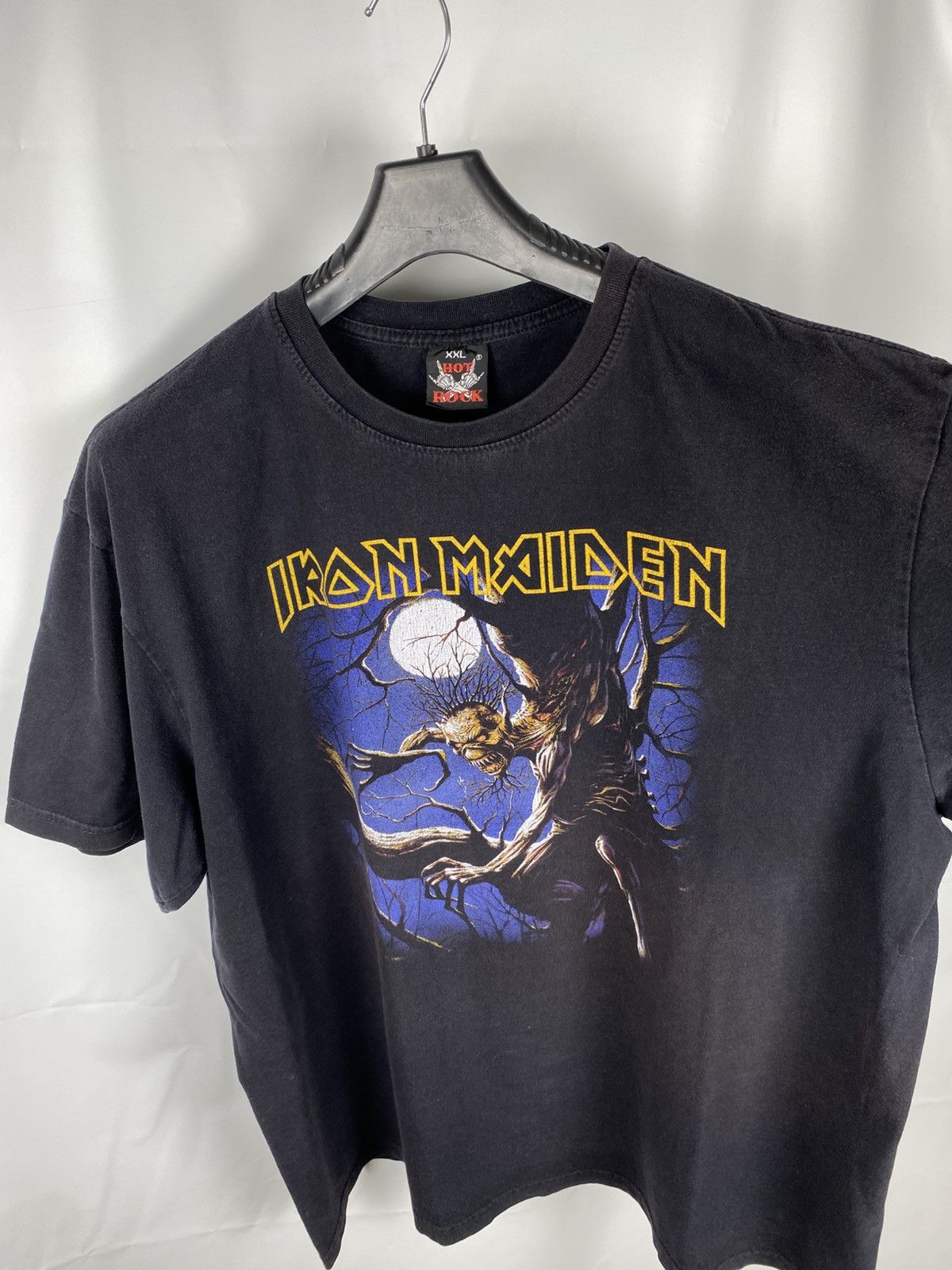 Iron Maiden Vintage Iron Maiden Fear Of The Dark Reprint Tee Rock Band Size US XXL / EU 58 / 5 - 8 Thumbnail
