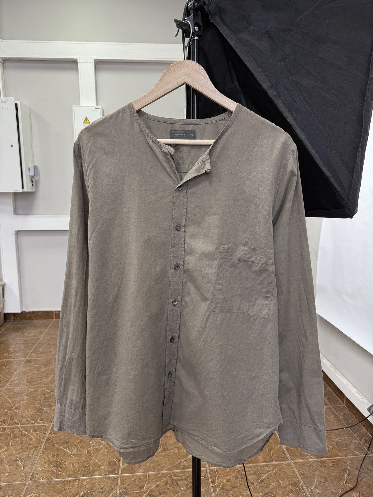 🇫🇷 Christophe Lemaire Button Up Shirt Paris Rare