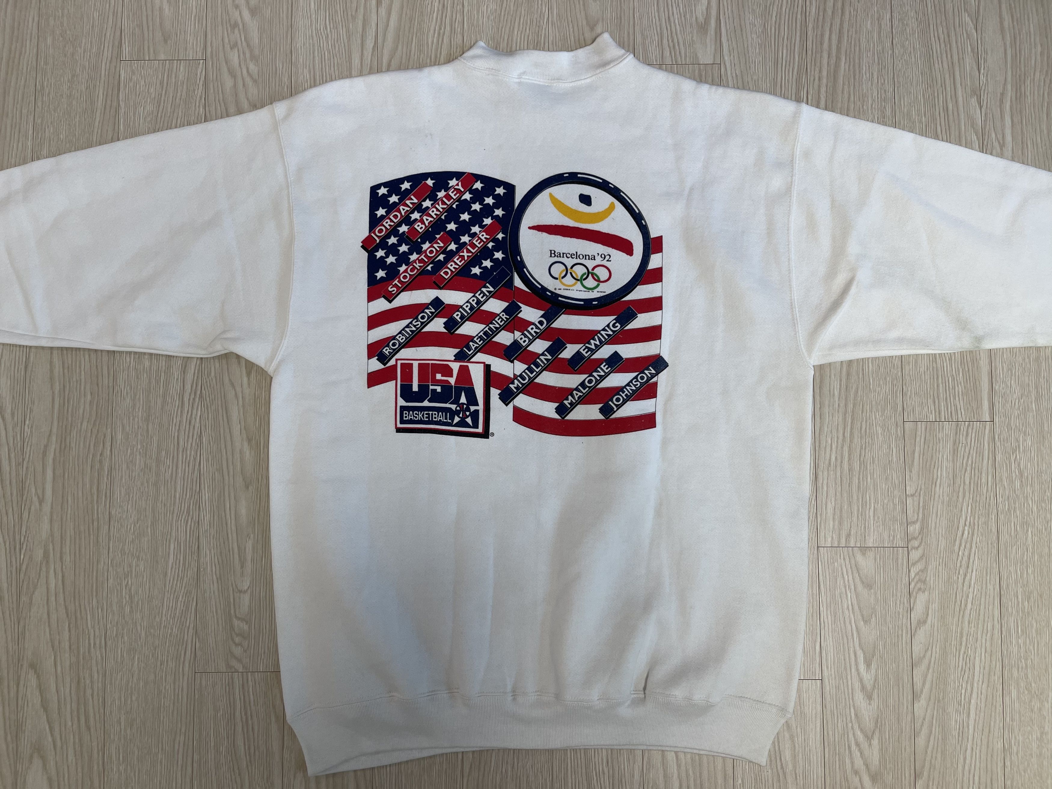NBA 1992 Dream Team Basketball Olympics USA Edition 90’s Vintage Size US L / EU 52-54 / 3 - 8 Thumbnail