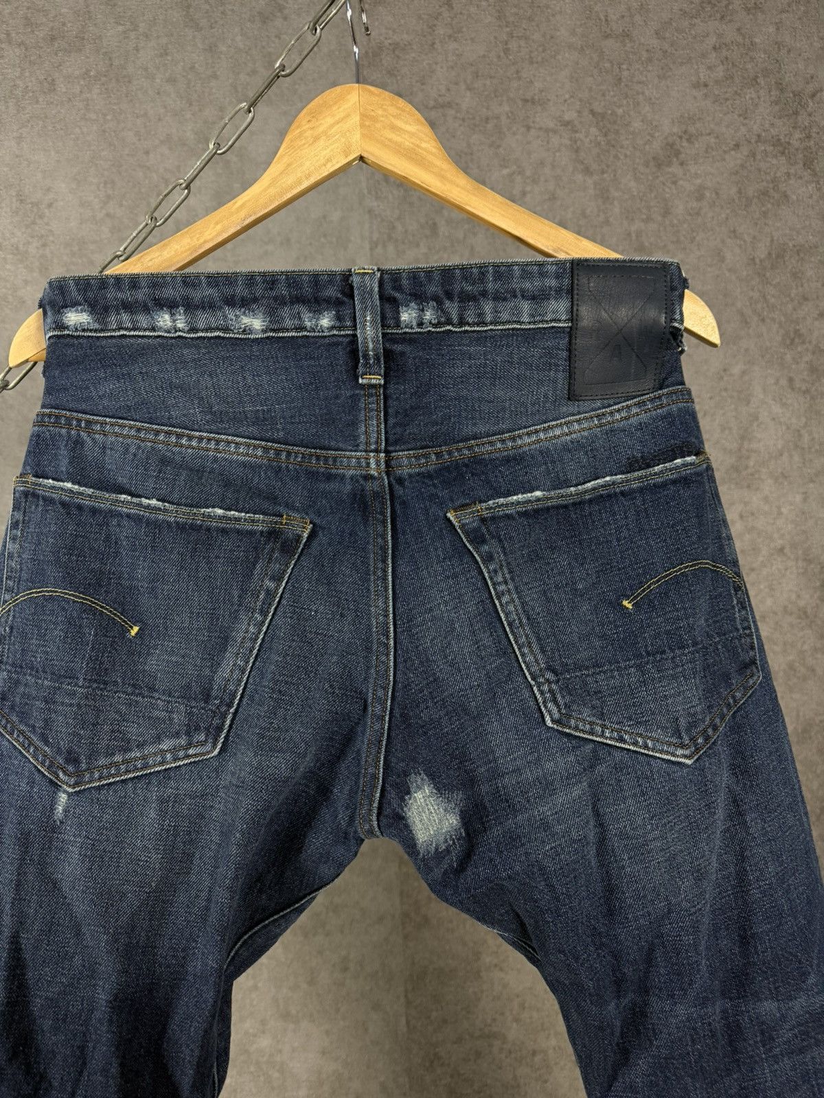 G-Star G Star Raw selvedge jeans Size US 32 / EU 48 - 8 Thumbnail
