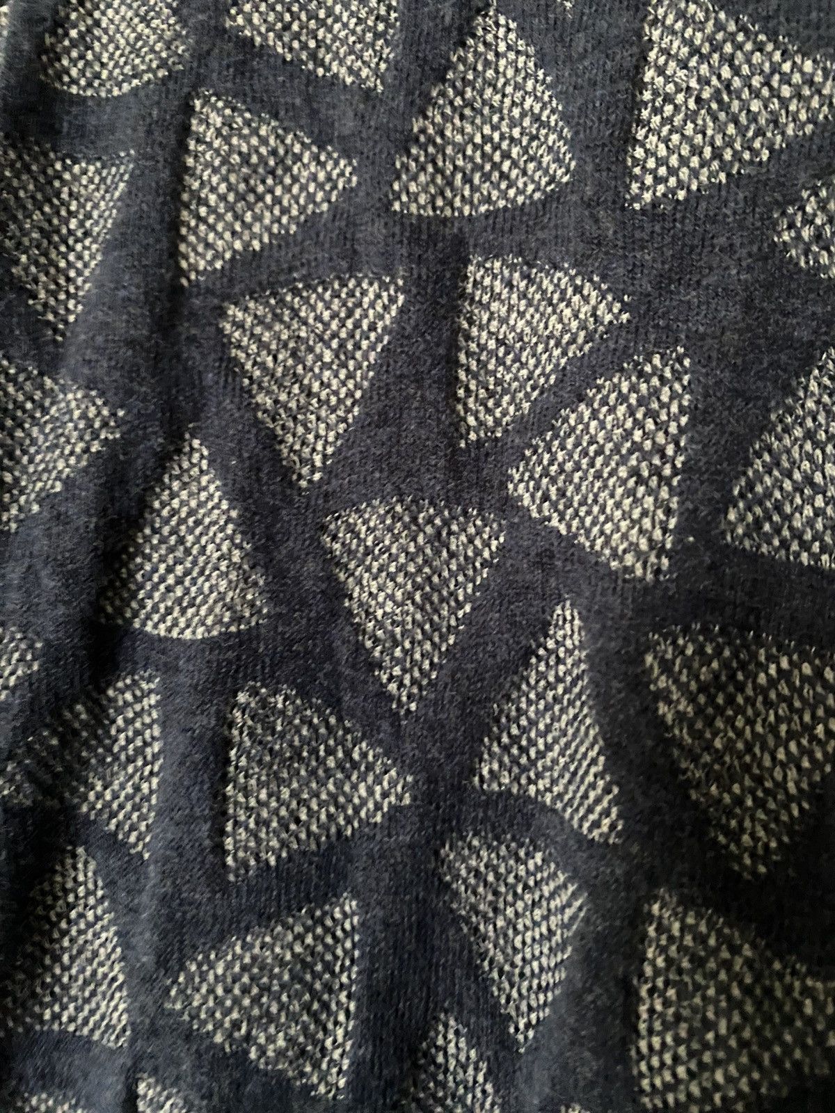 Nepenthes 🔥STUDIOS Japan Love triangle knit cardigan Size US M / EU 48-50 / 2 - 8 Thumbnail