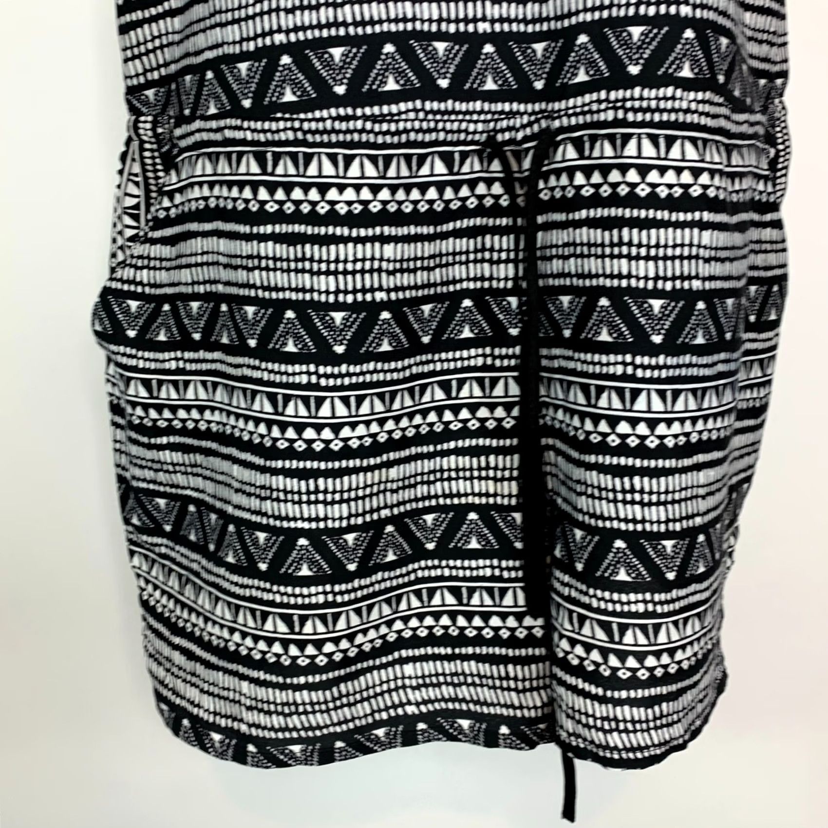Harmony Harmony + Havoc Romper Womens Size L Aztec Pattern Straps Drawstring Waist Size 36" / US 14 / IT 50 - 4 Thumbnail