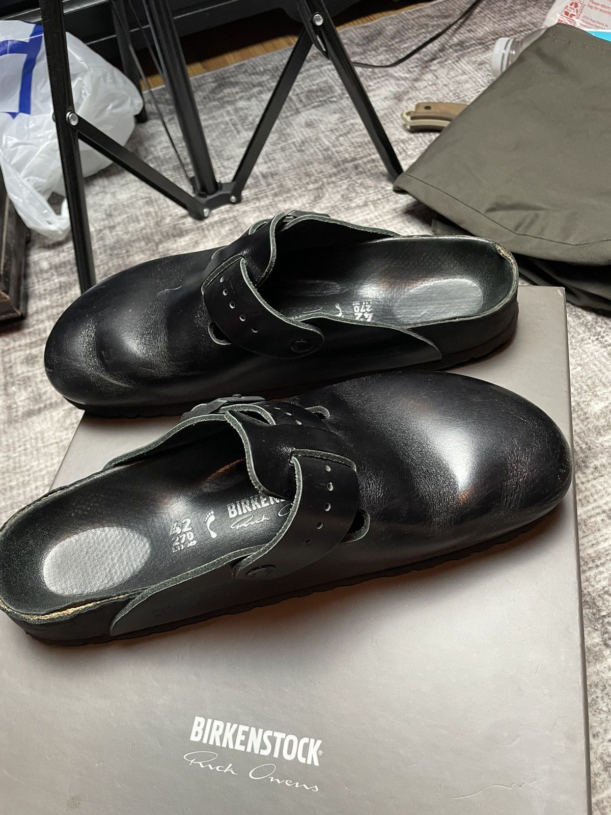 Rick Owens Rick owens Birkenstock Boston Clog Size US 9 / EU 42 - 15 Thumbnail